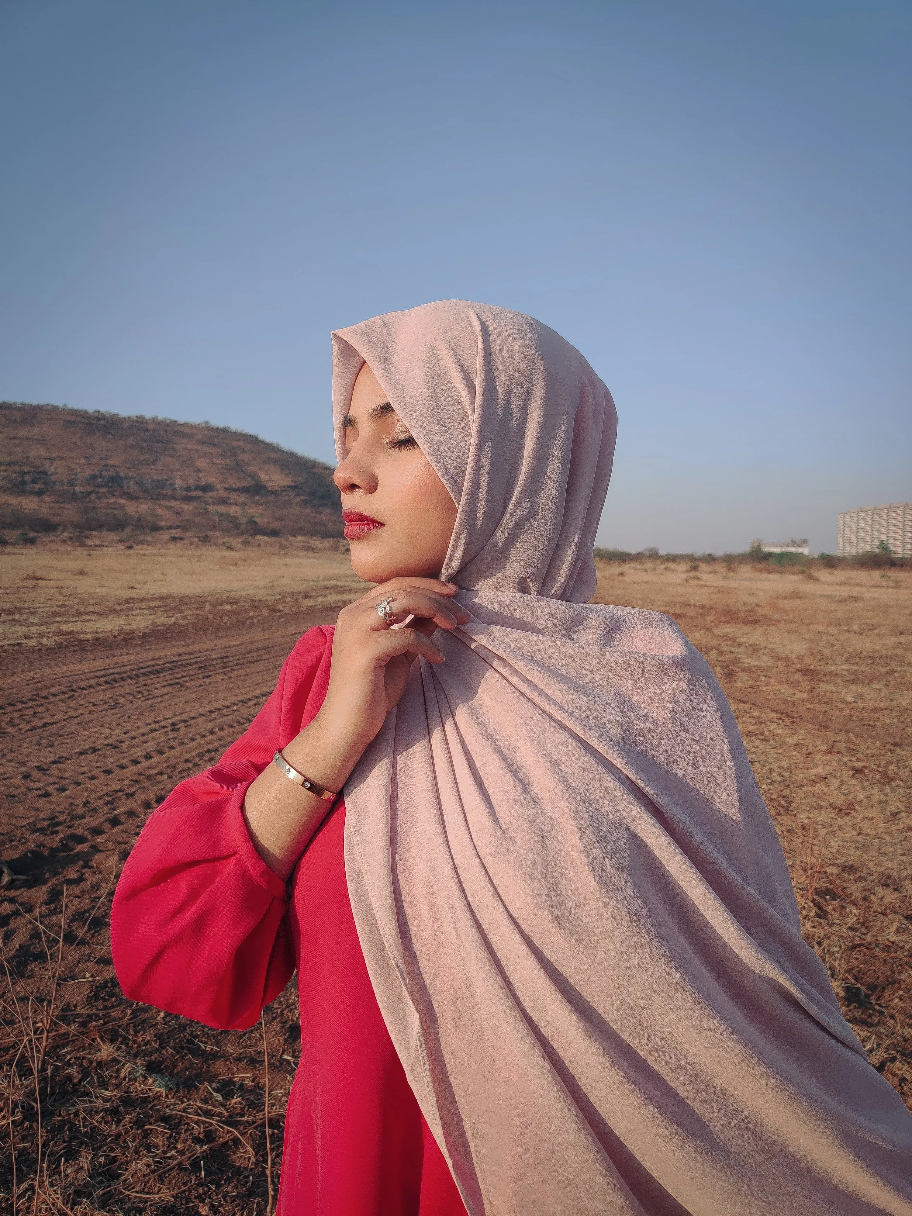 Non sheer Full coverage Malaysian Premium Chiffon Hijab