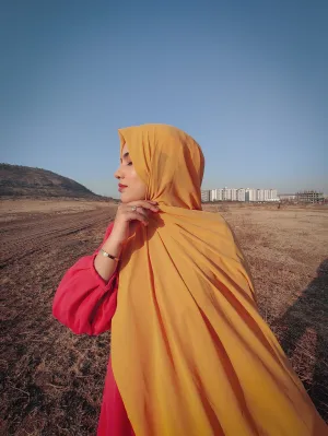 Non sheer Full coverage Malaysian Premium Chiffon Hijab