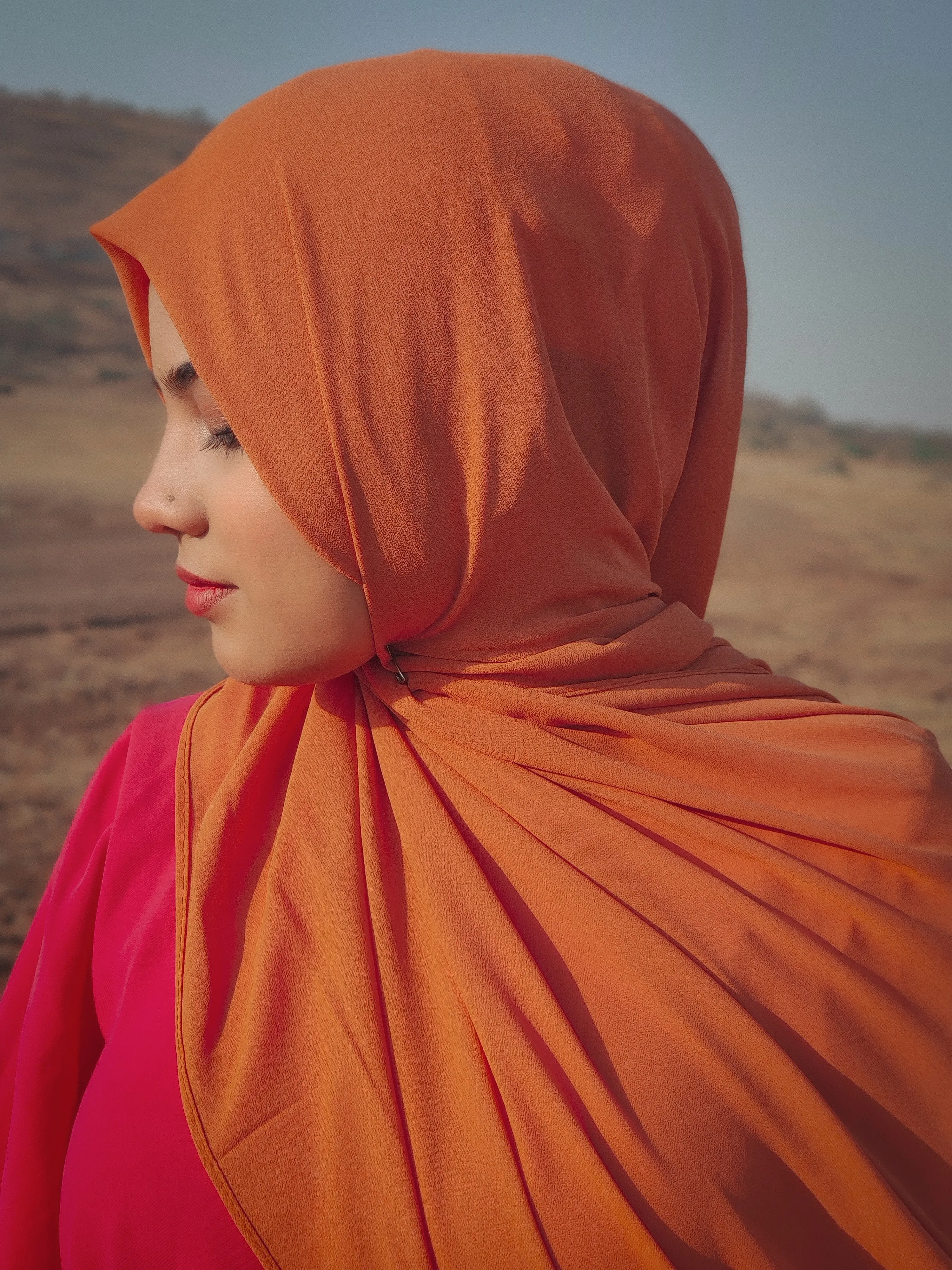 Non sheer Full coverage Malaysian Premium Chiffon Hijab