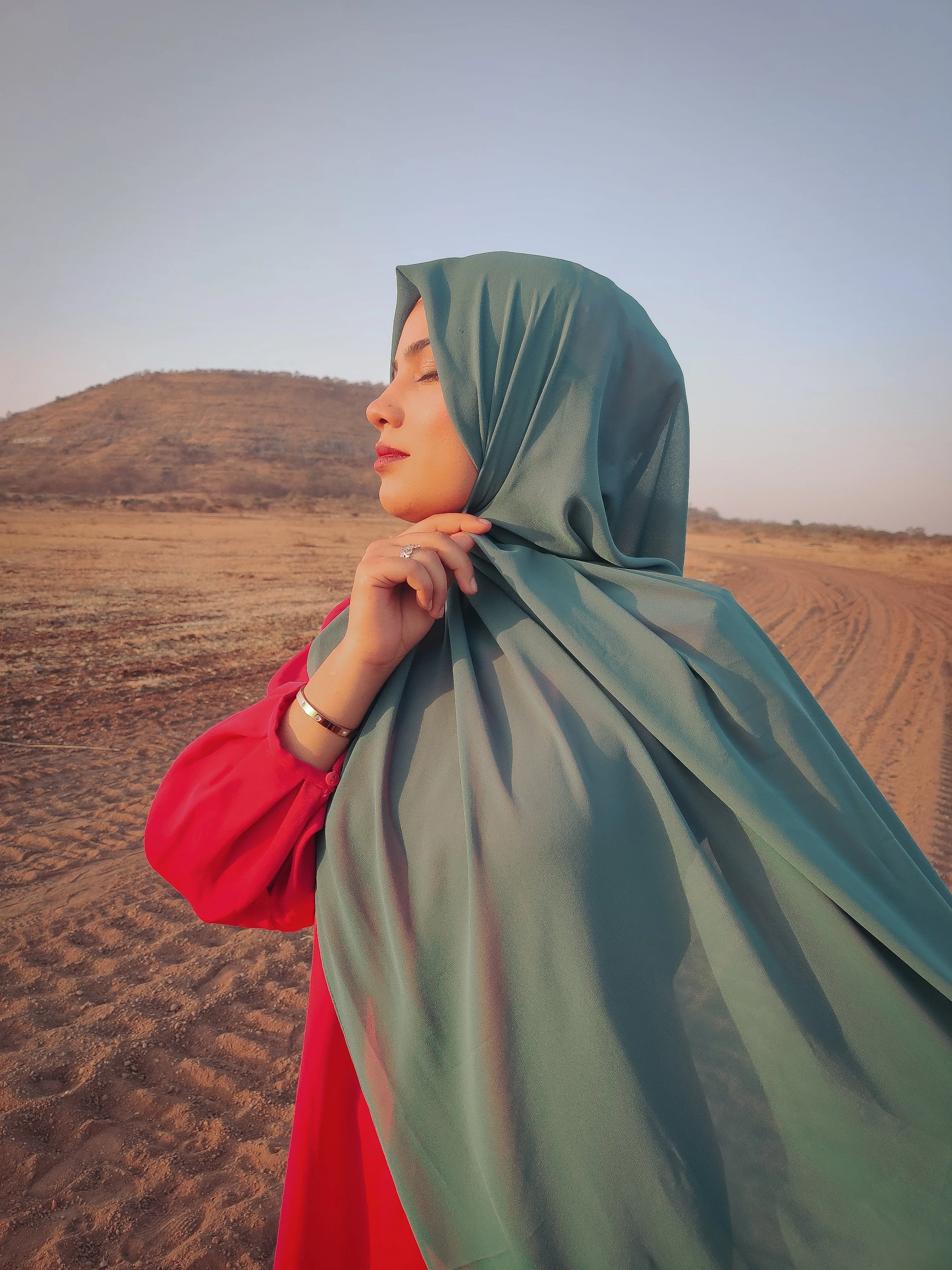 Non sheer Full coverage Malaysian Premium Chiffon Hijab