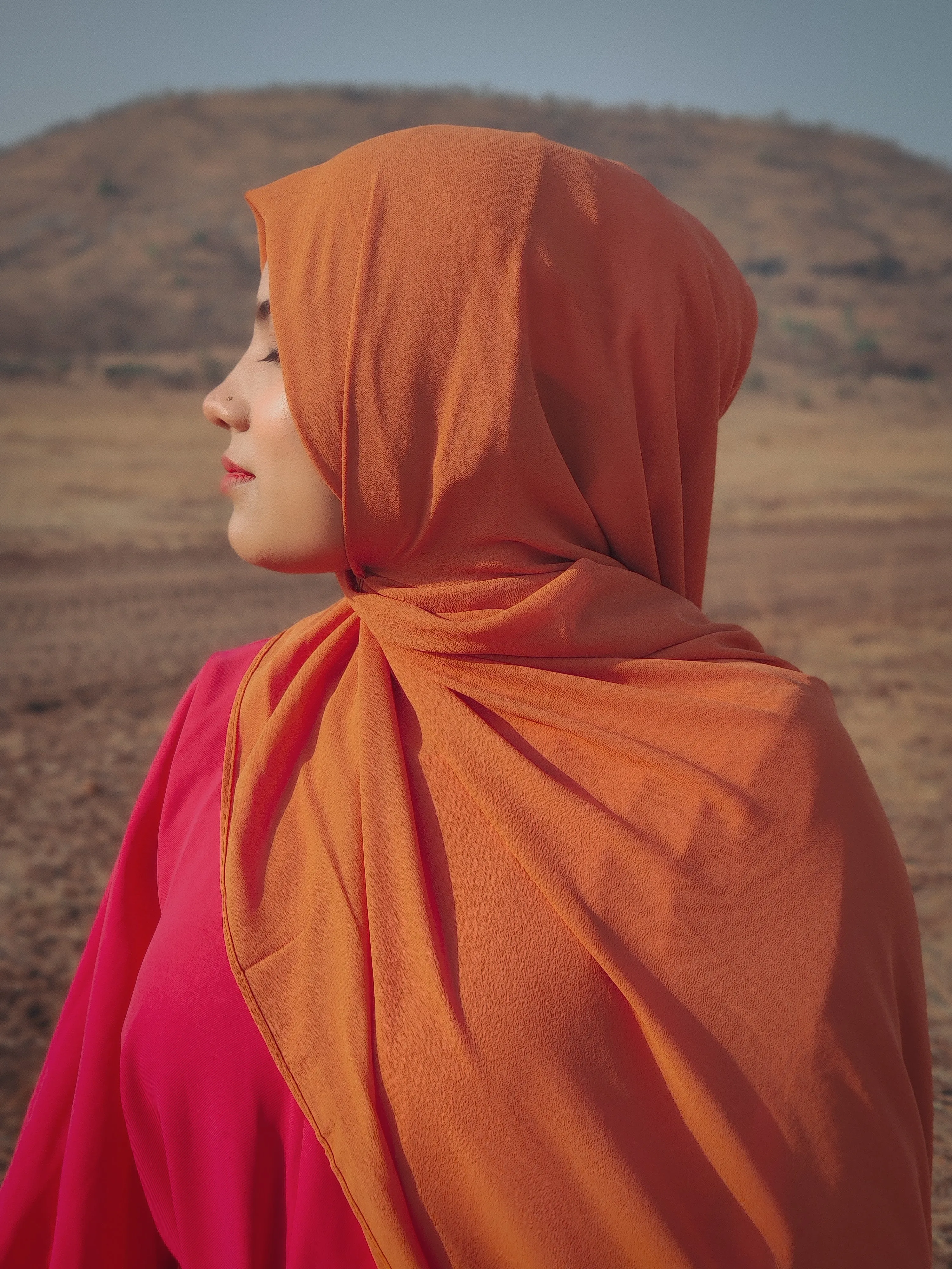 Non sheer Full coverage Malaysian Premium Chiffon Hijab