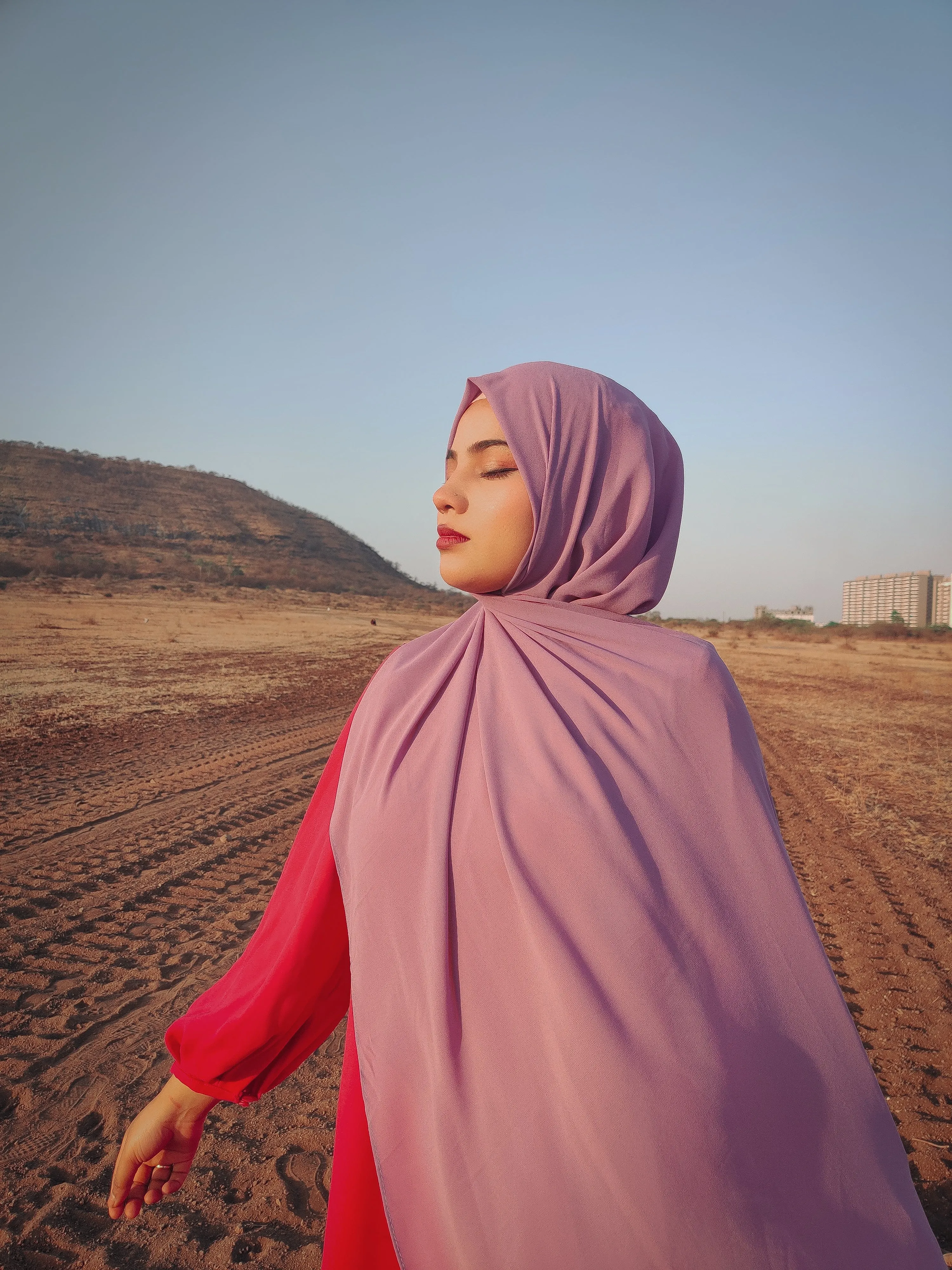 Non sheer Full coverage Malaysian Premium Chiffon Hijab
