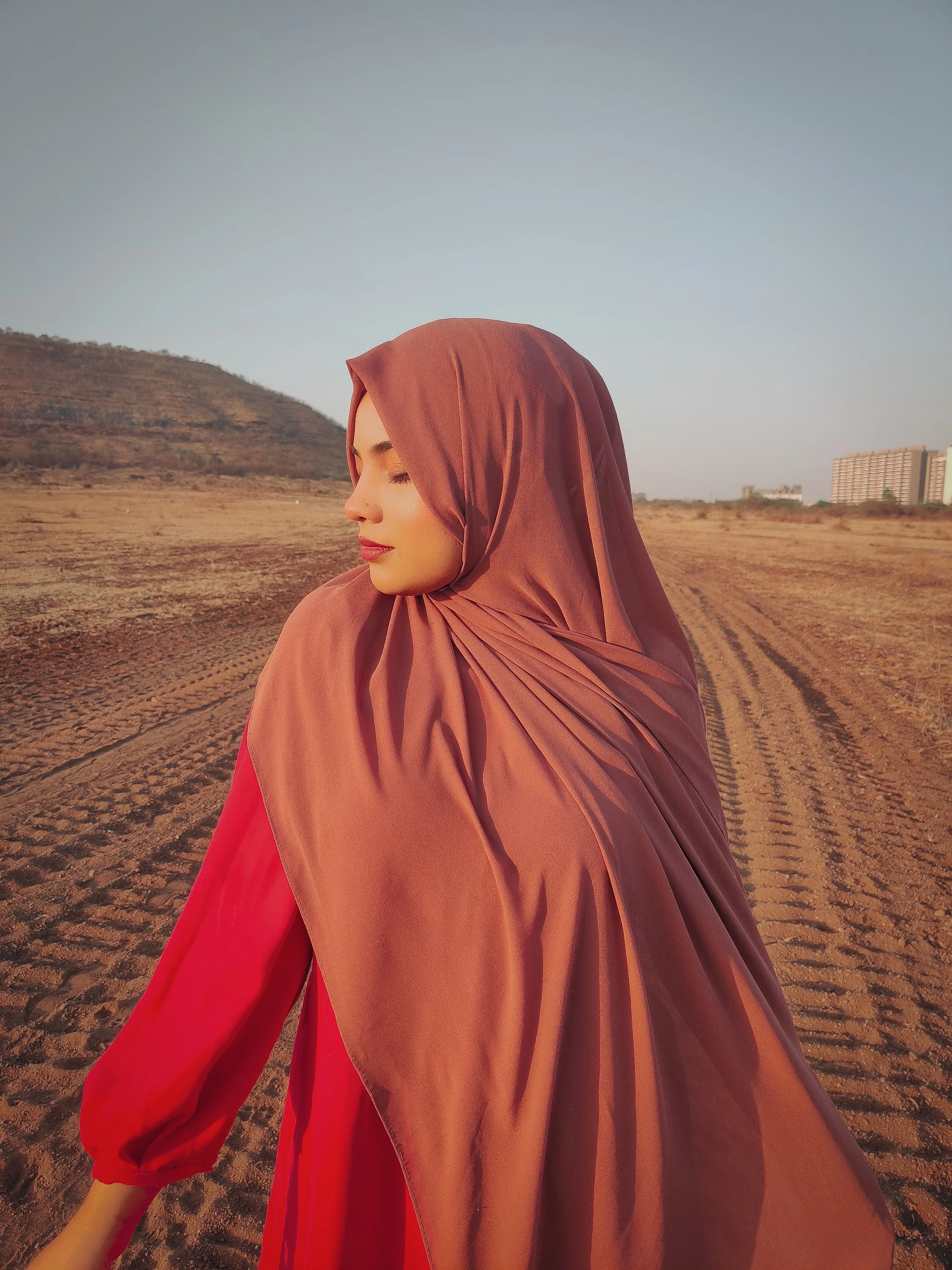 Non sheer Full coverage Malaysian Premium Chiffon Hijab