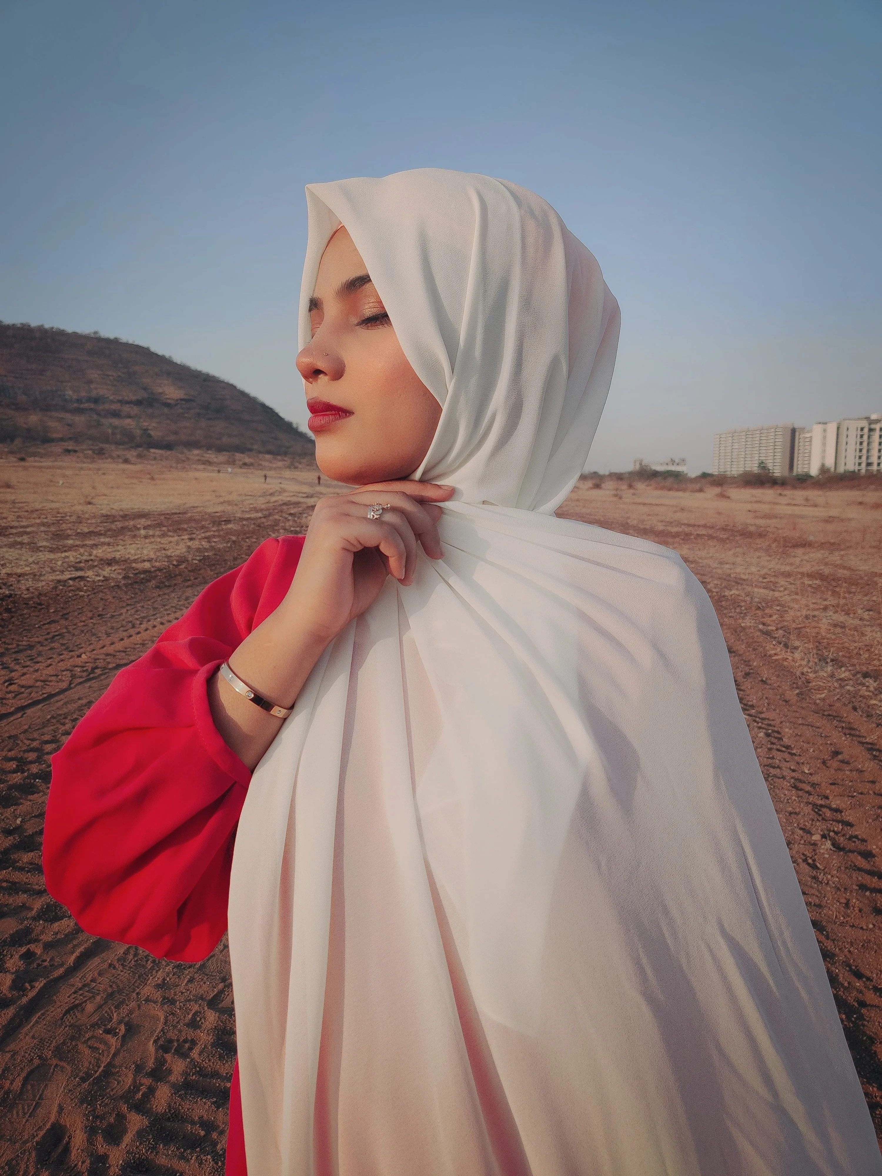 Non sheer Full coverage Malaysian Premium Chiffon Hijab