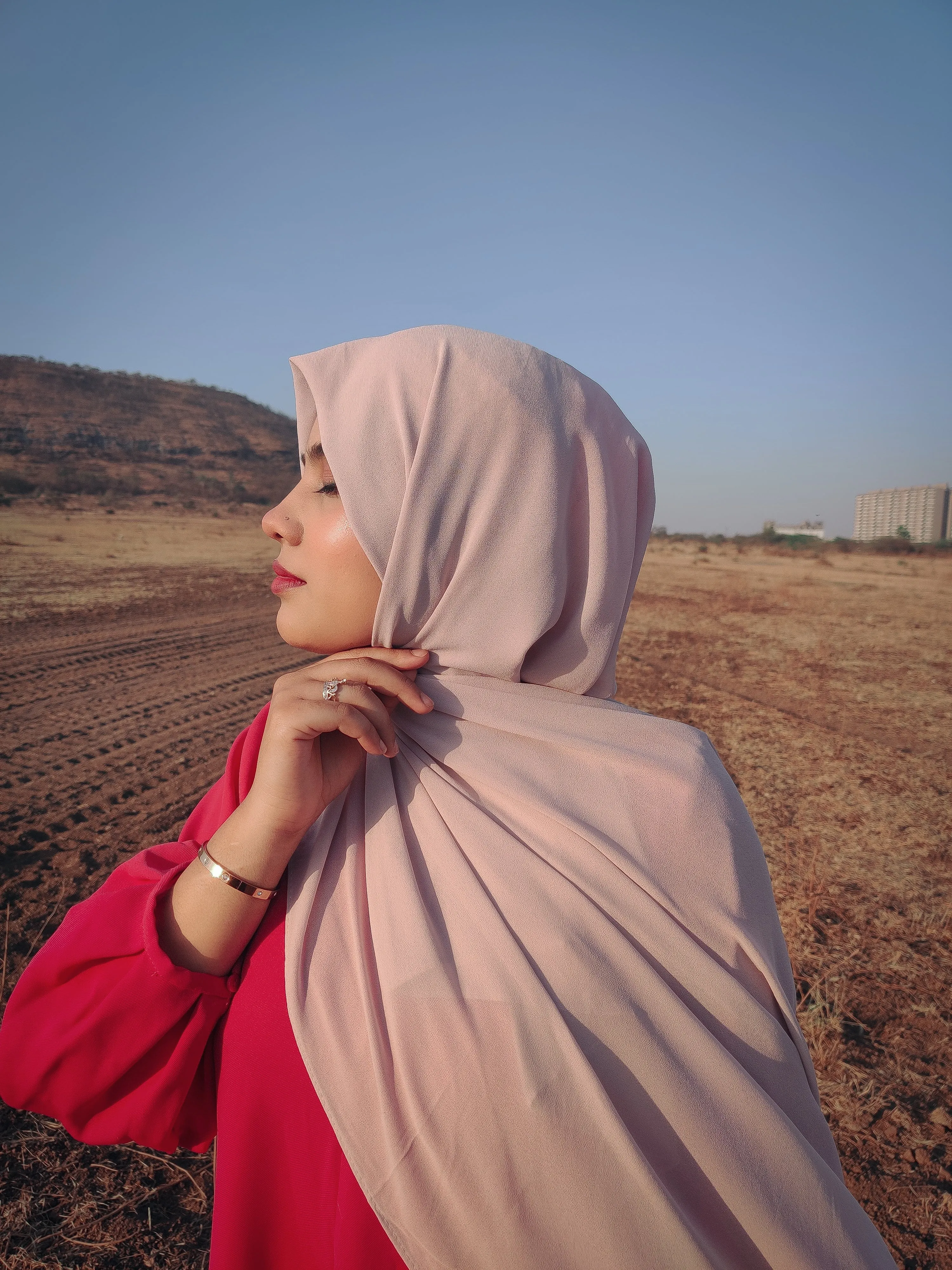 Non sheer Full coverage Malaysian Premium Chiffon Hijab
