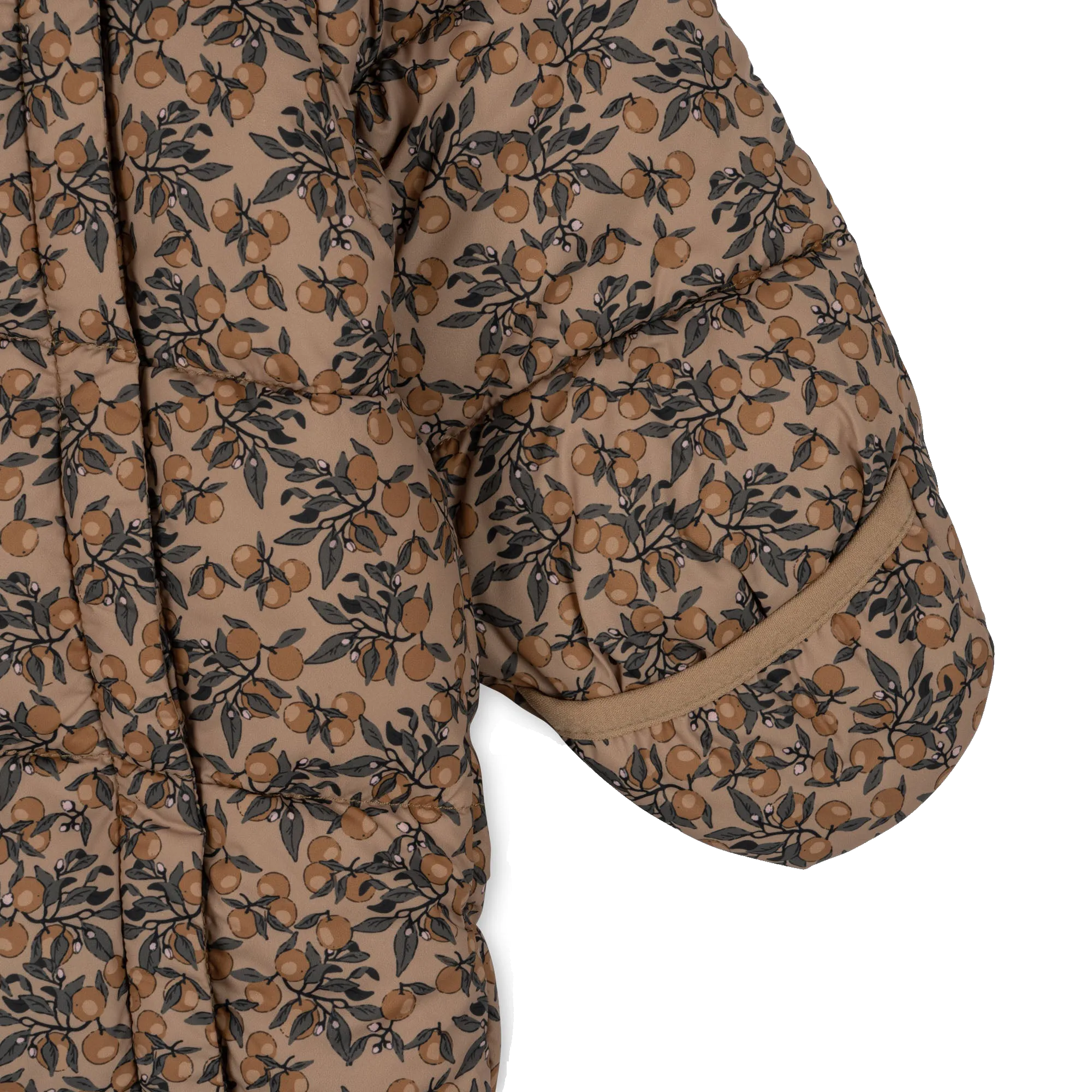 Nuka Floral Print Pramsuit (Orangerie Beige)