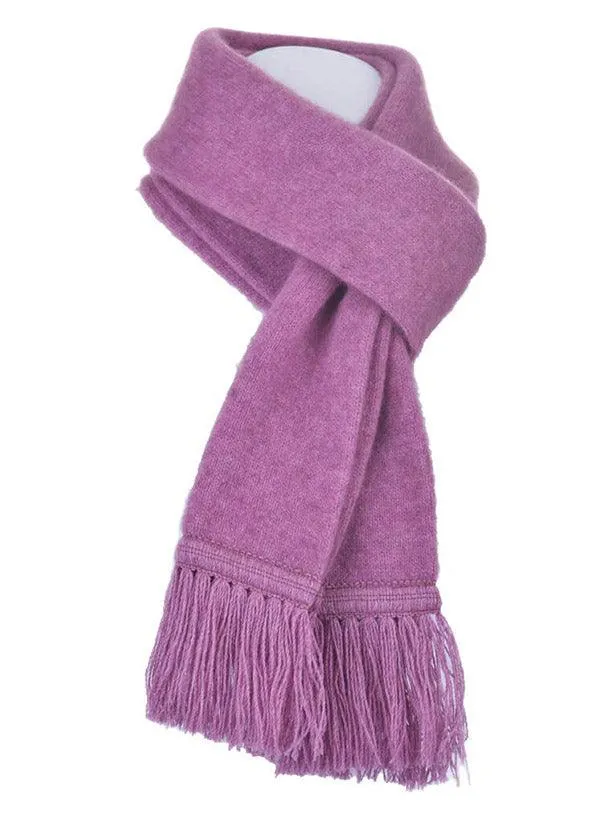 NZ Merino Possumsilk Scarf with Fringe