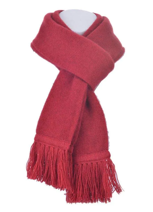 NZ Merino Possumsilk Scarf with Fringe
