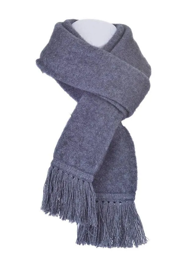 NZ Merino Possumsilk Scarf with Fringe