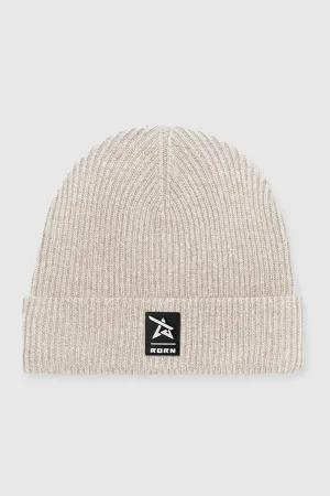 Oat Cashmere Wool Beanie