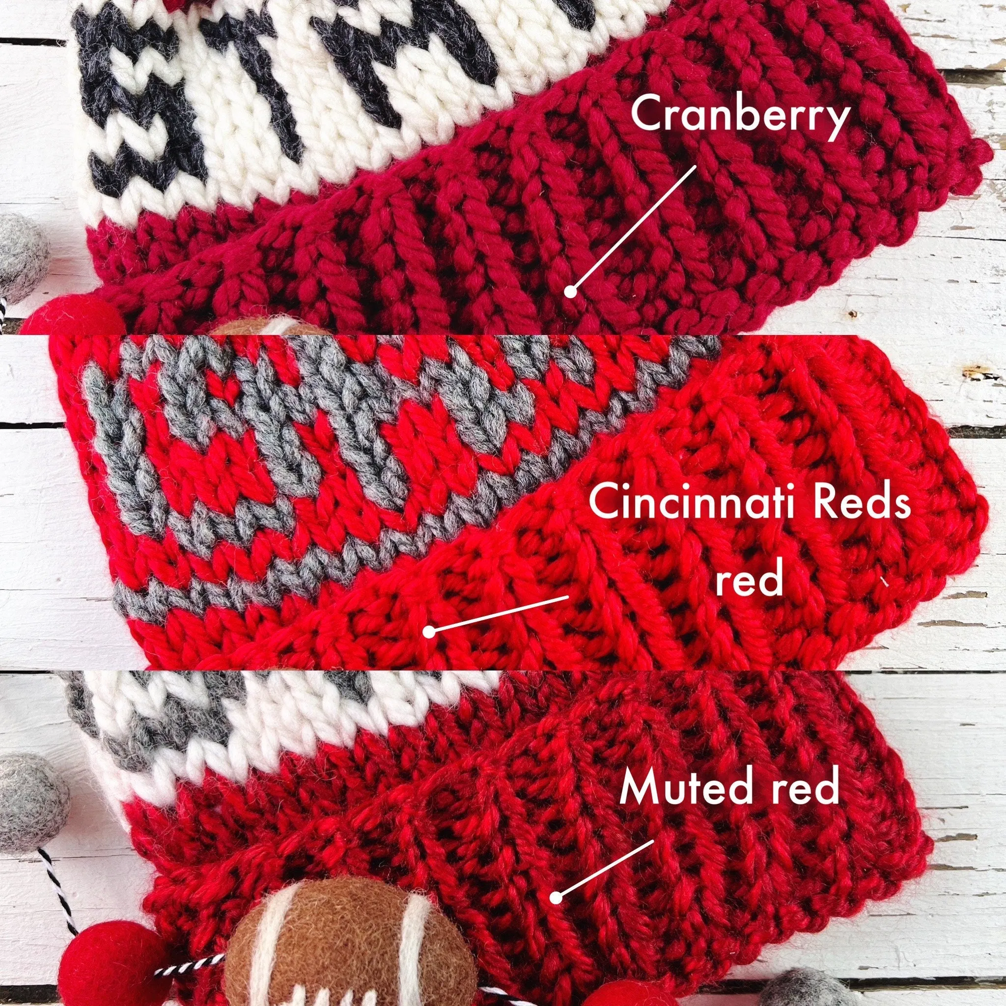 Ohio State Buckeyes Chunky Knit Hat - Folded Brim Winter Beanie with Script Ohio Emblem
