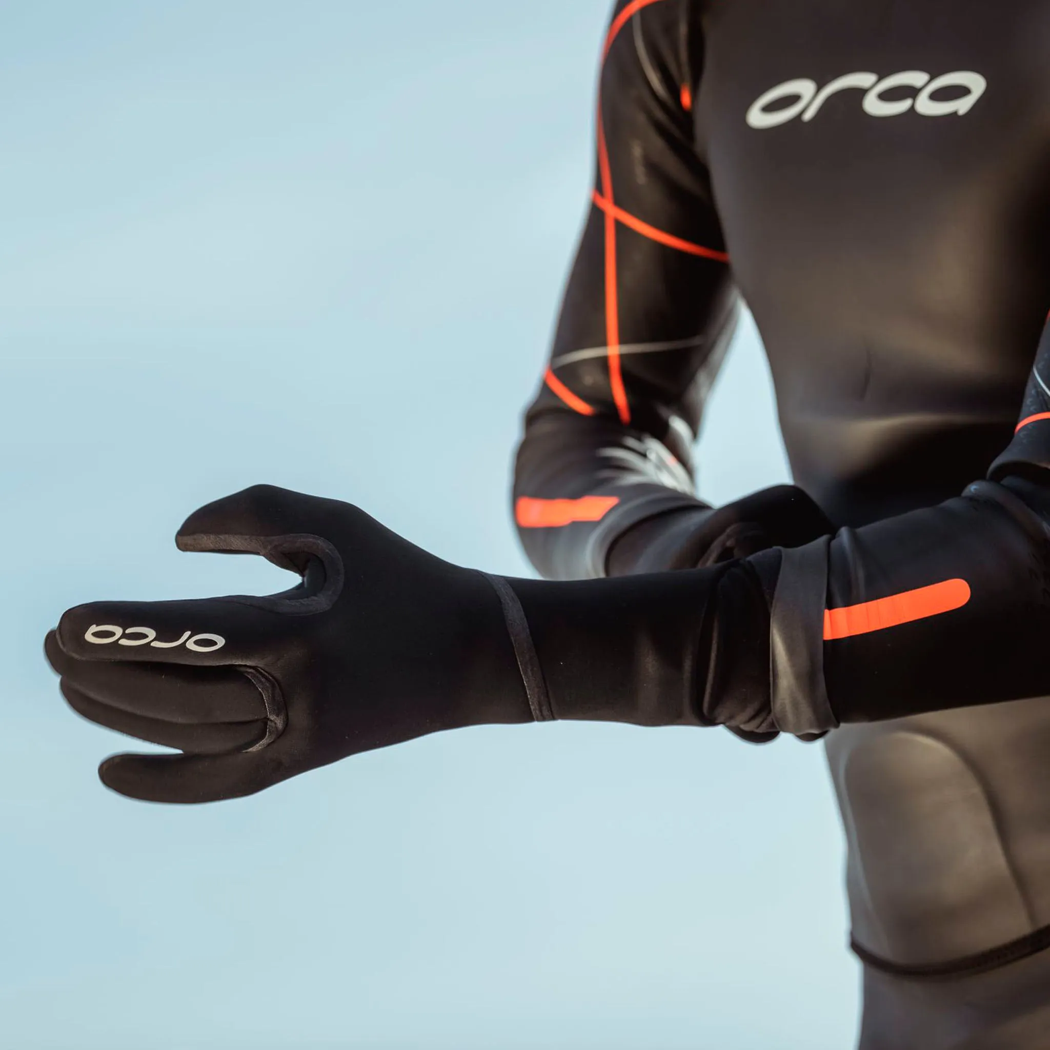 Orca Men's 3mm Open Water Swimming Gloves