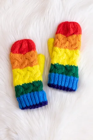 Over the Rainbow Mittens