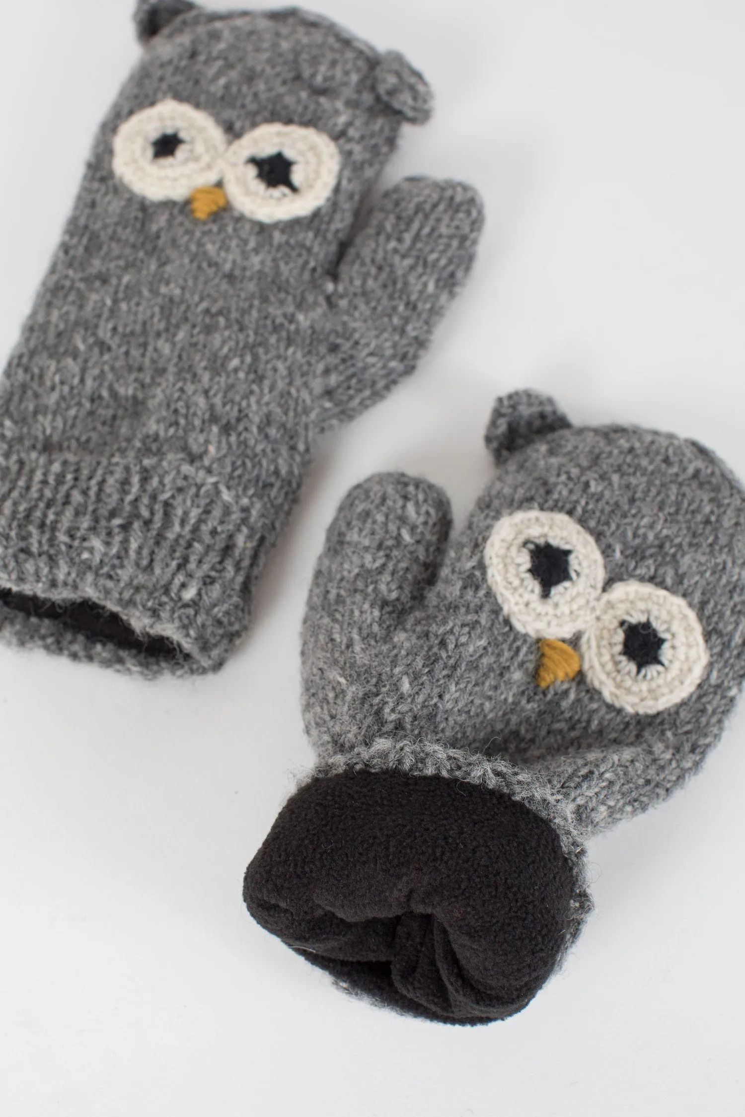 Owl Mittens