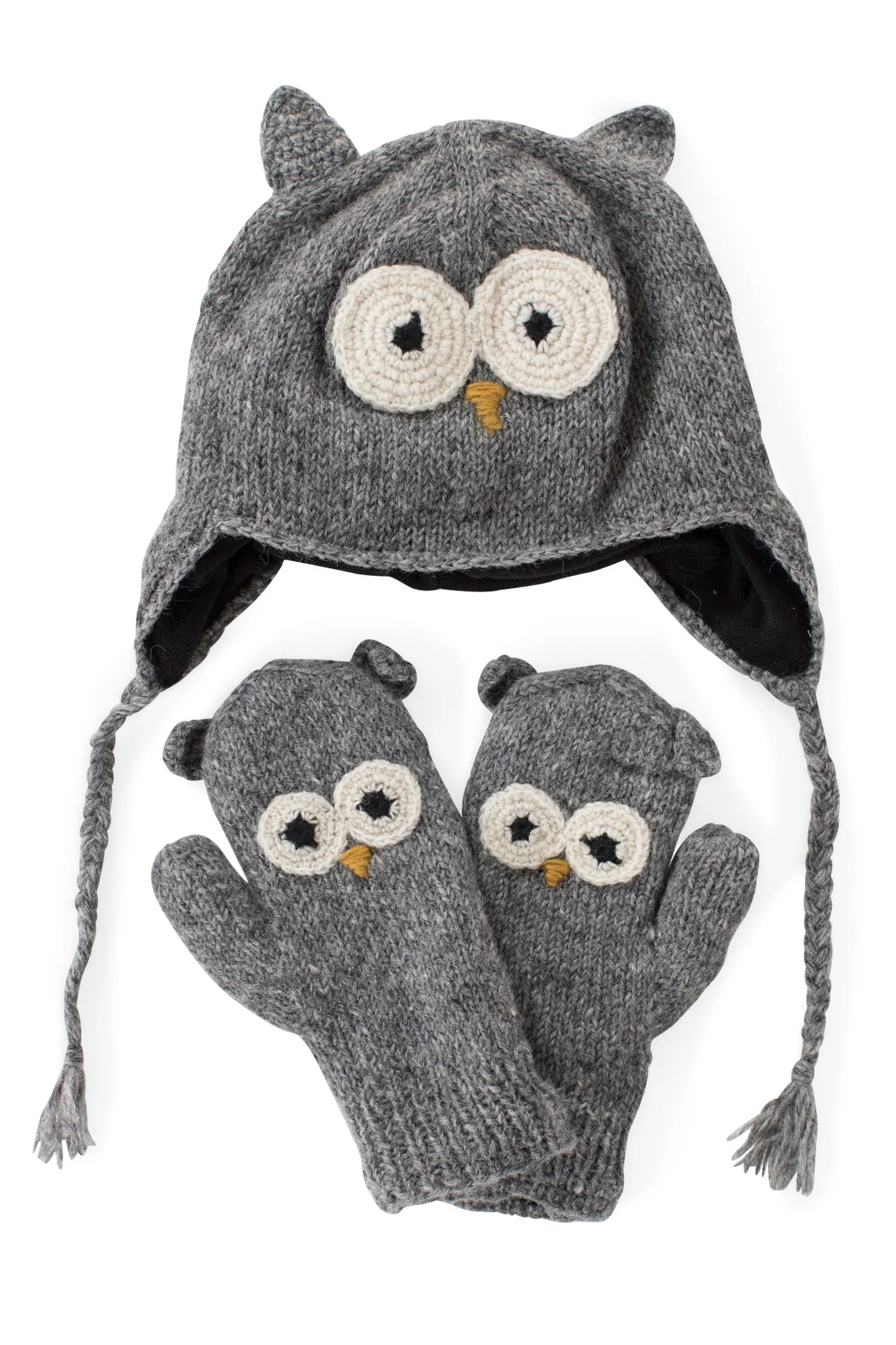 Owl Mittens