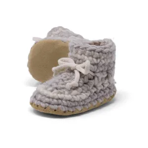 Padraig Cottage Slippers (Grey Stripe)