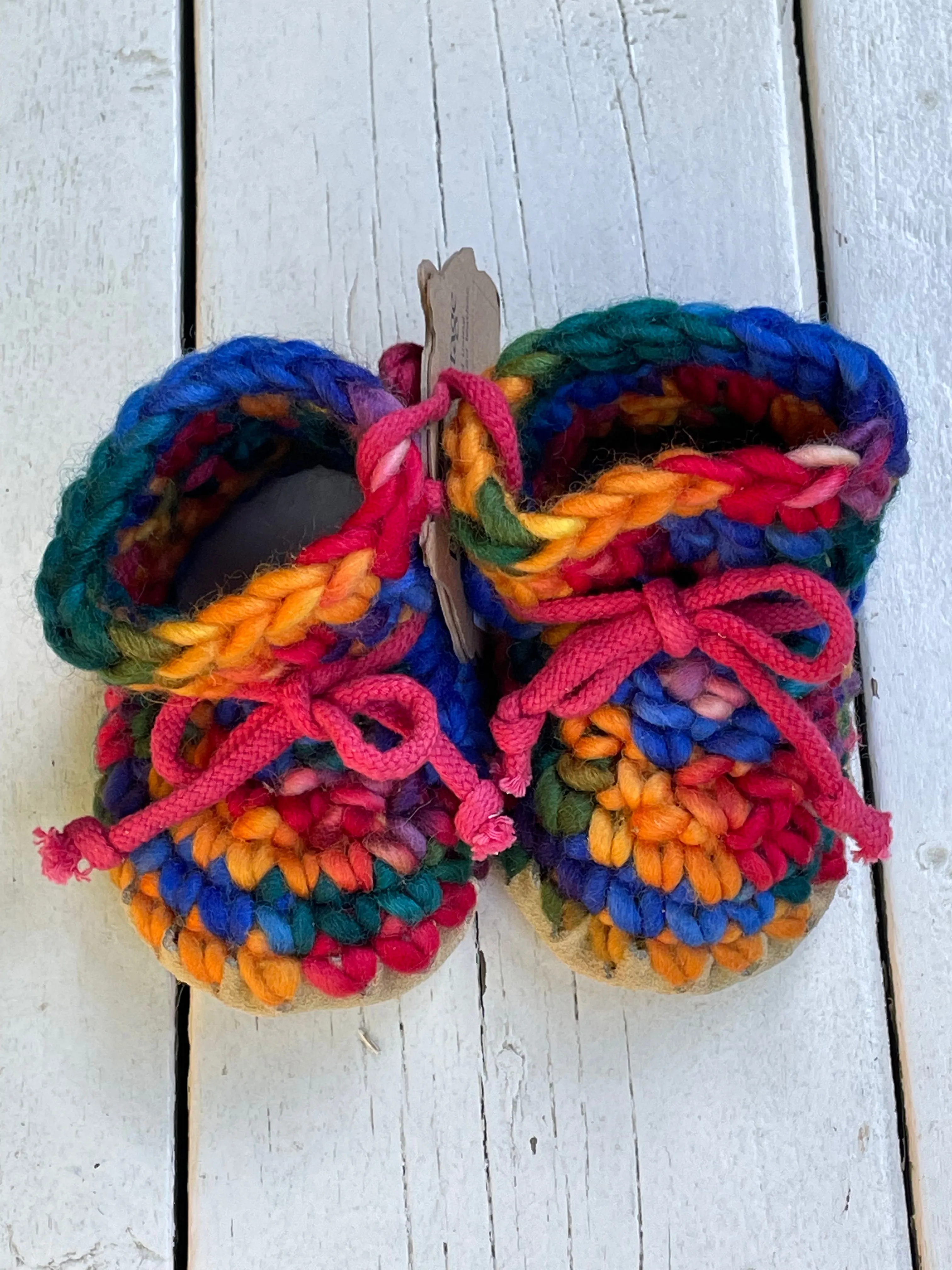 Padraig Kids Slippers Rainbow
