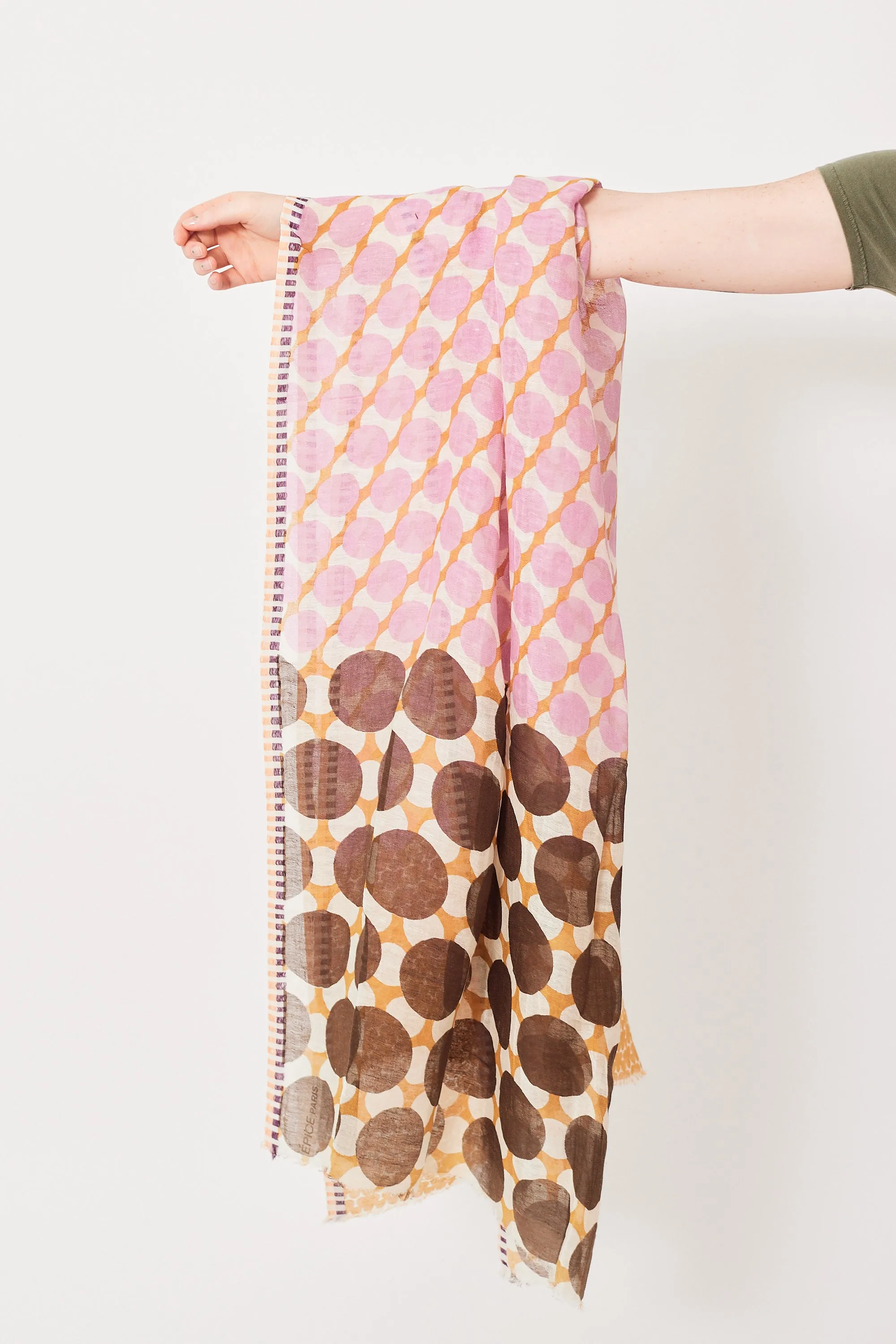 Épice Linen Cotton Dots Stole