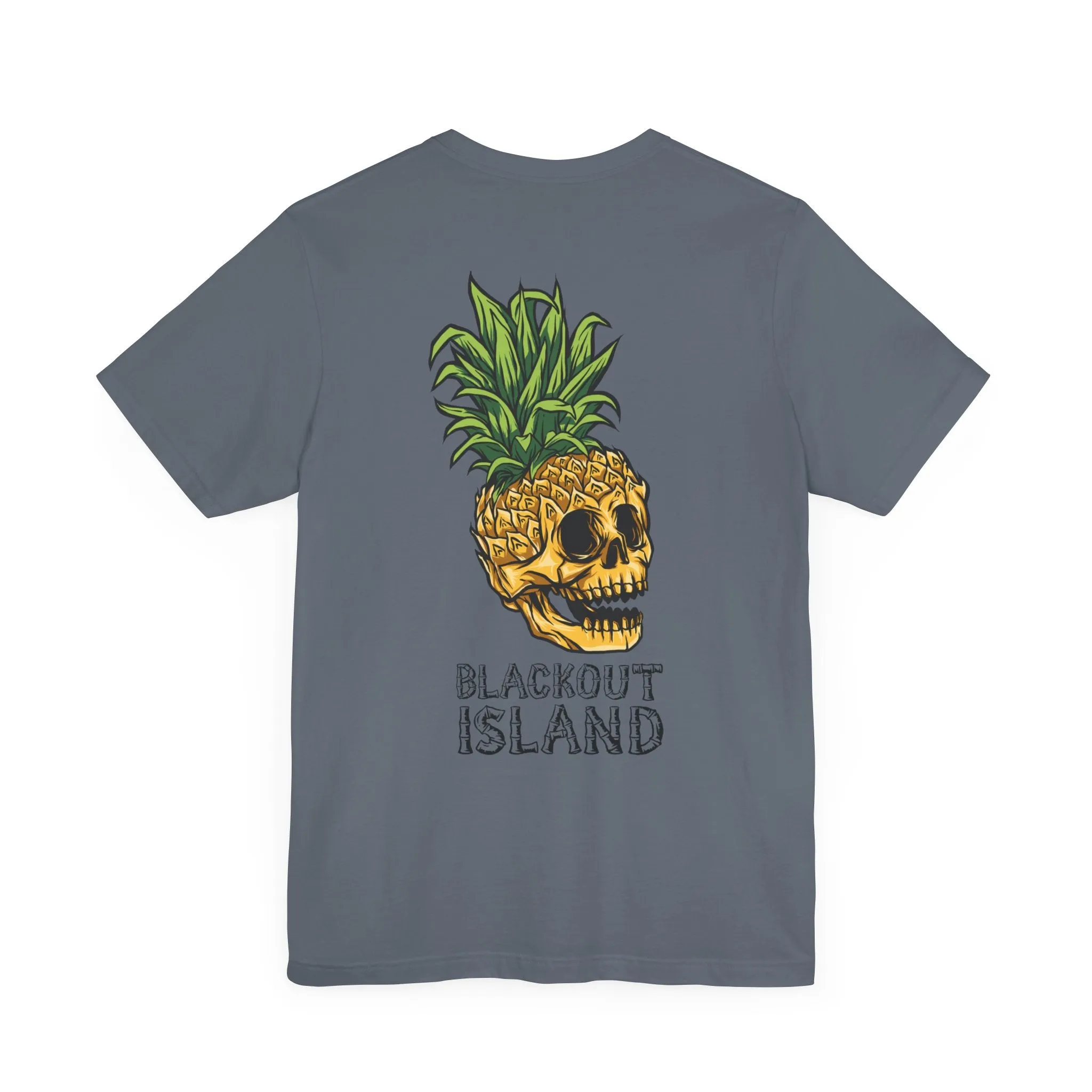 Pineapple Skull T-Shirt Short Sleeve Shirt