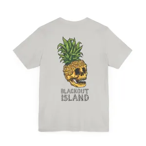 Pineapple Skull T-Shirt Short Sleeve Shirt