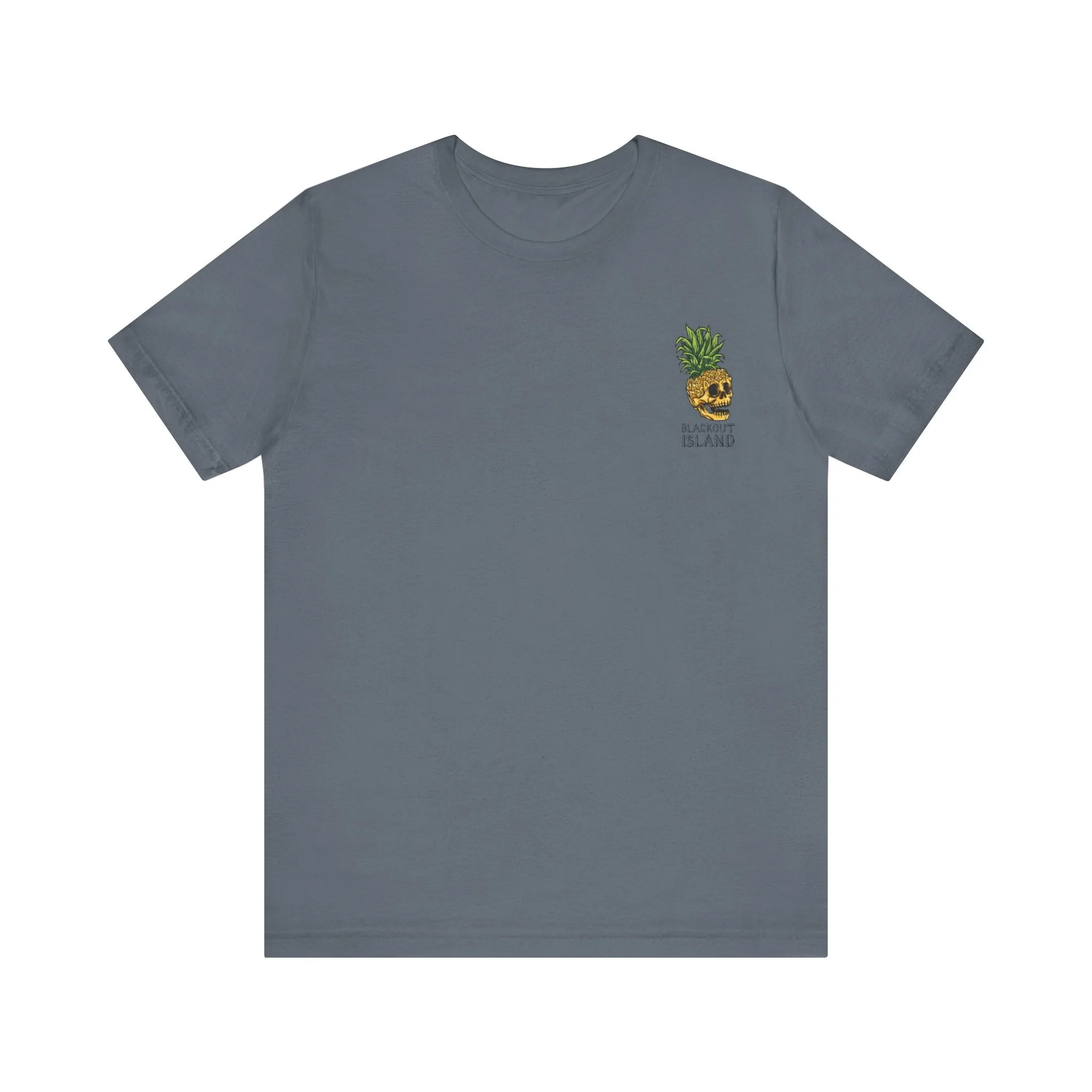 Pineapple Skull T-Shirt Short Sleeve Shirt