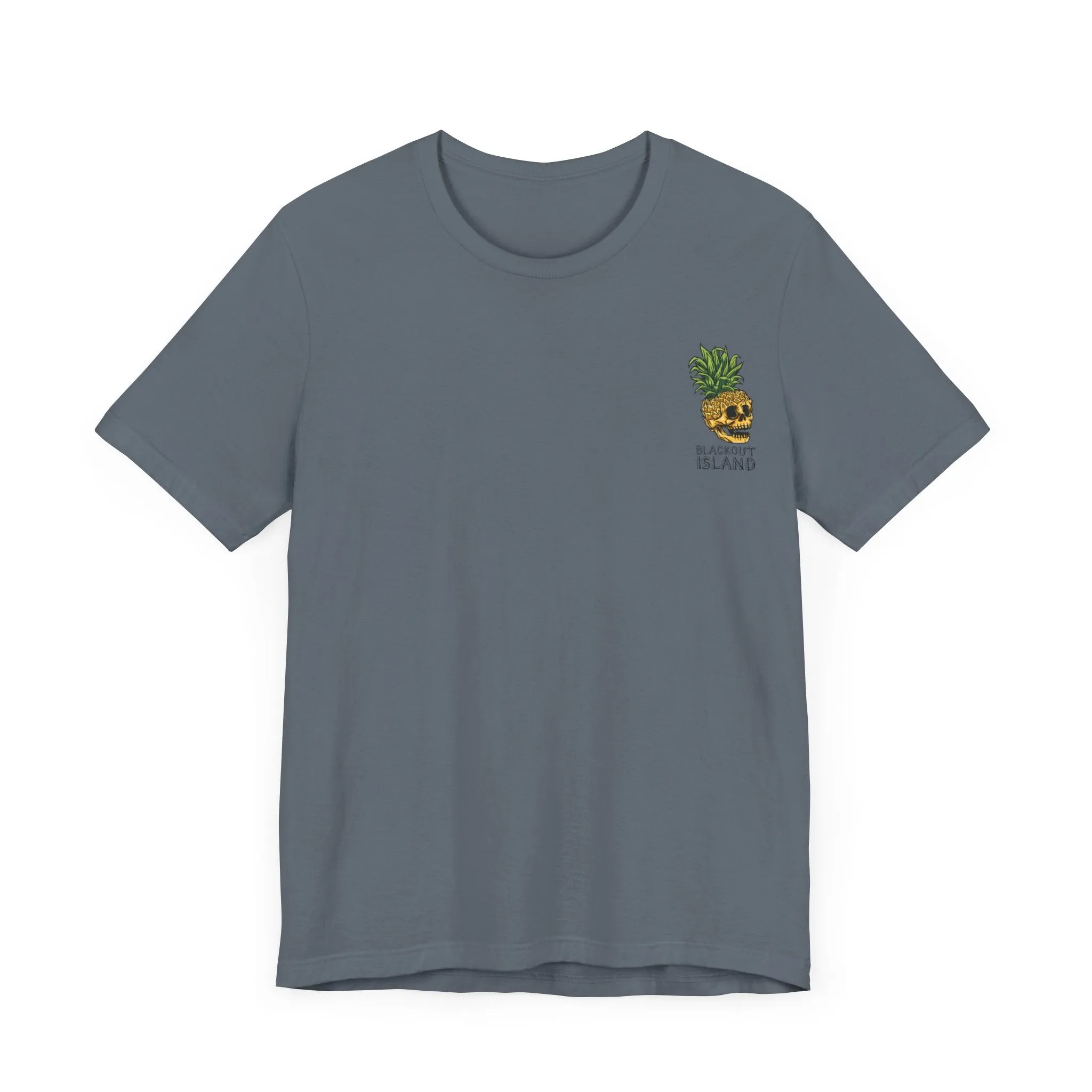Pineapple Skull T-Shirt Short Sleeve Shirt