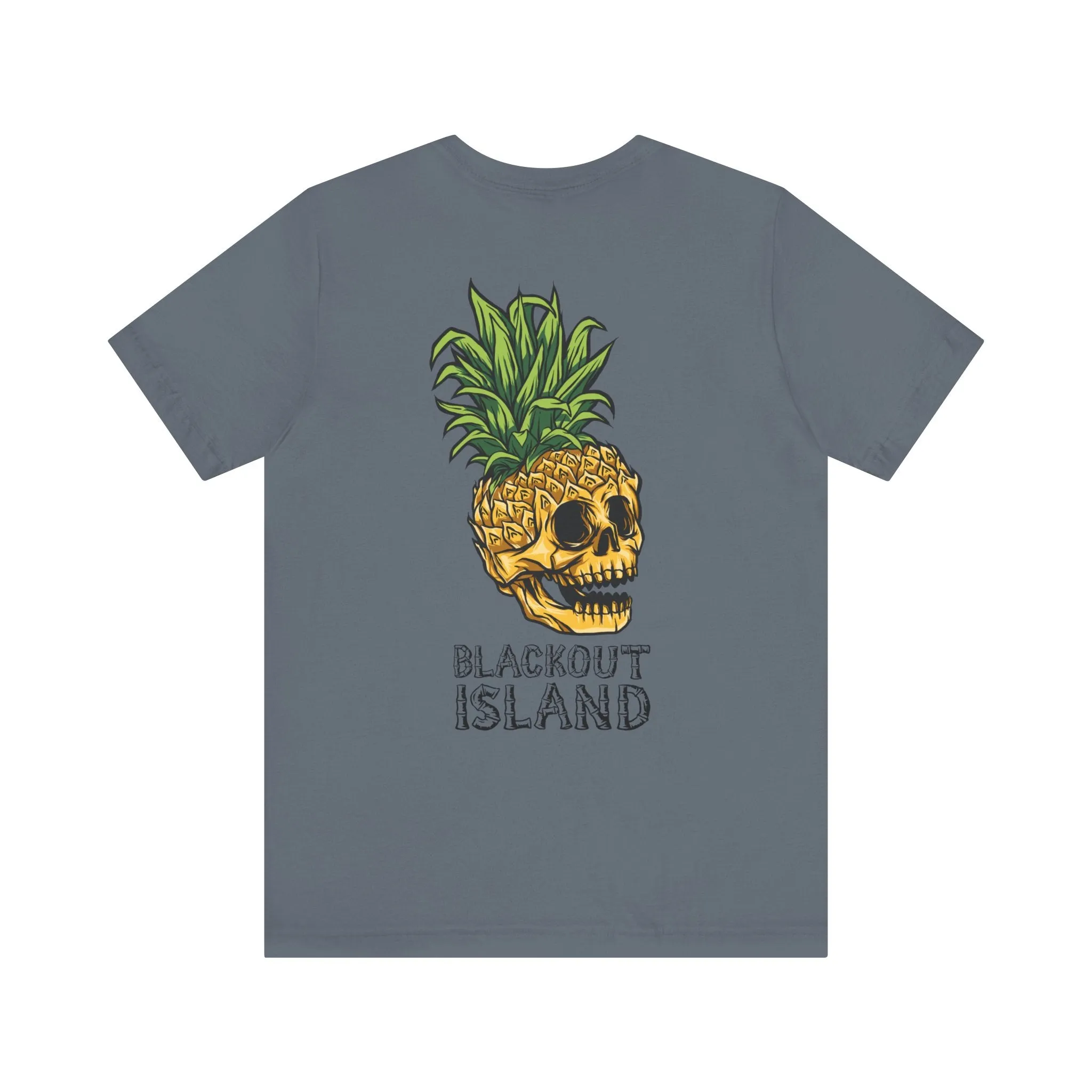 Pineapple Skull T-Shirt Short Sleeve Shirt