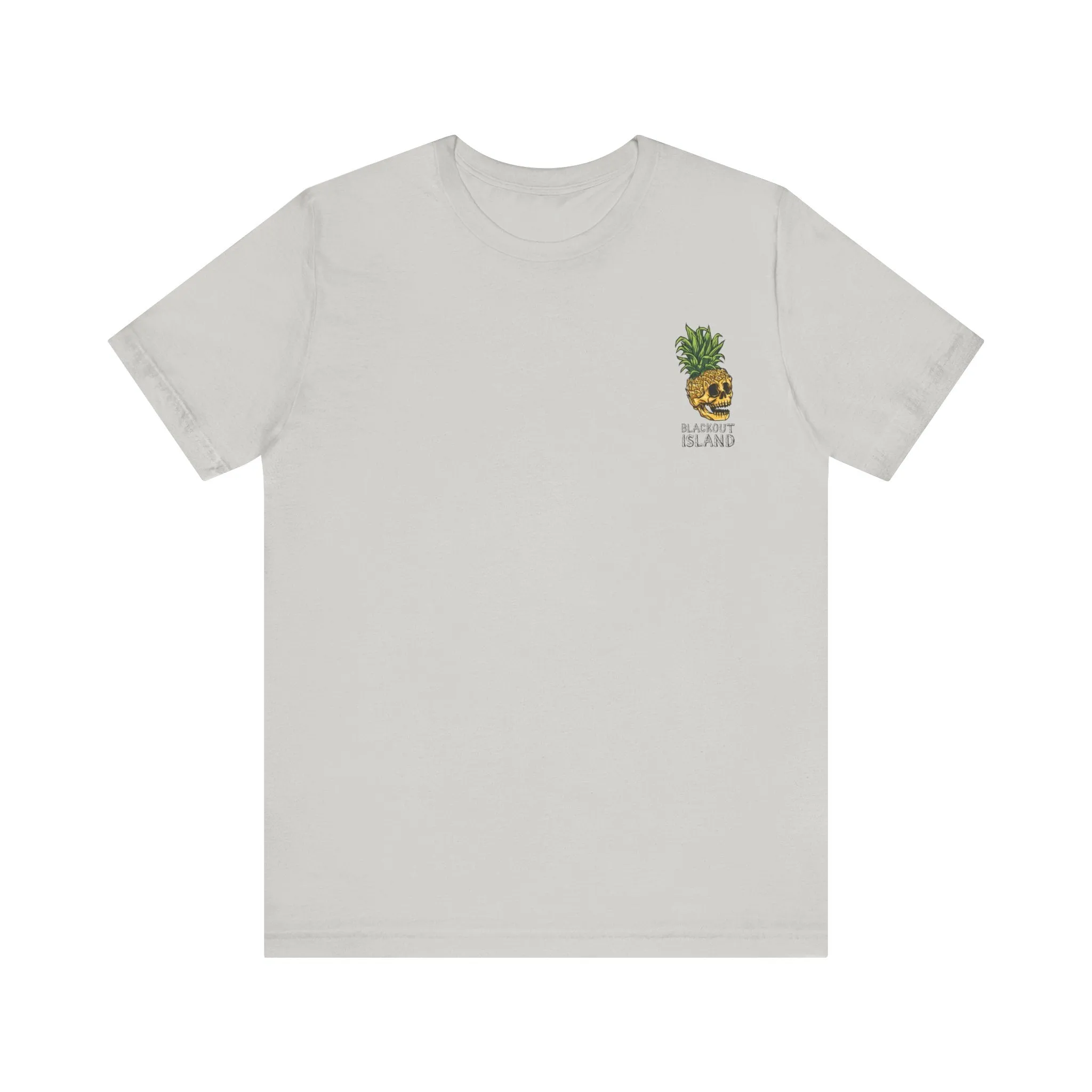 Pineapple Skull T-Shirt Short Sleeve Shirt