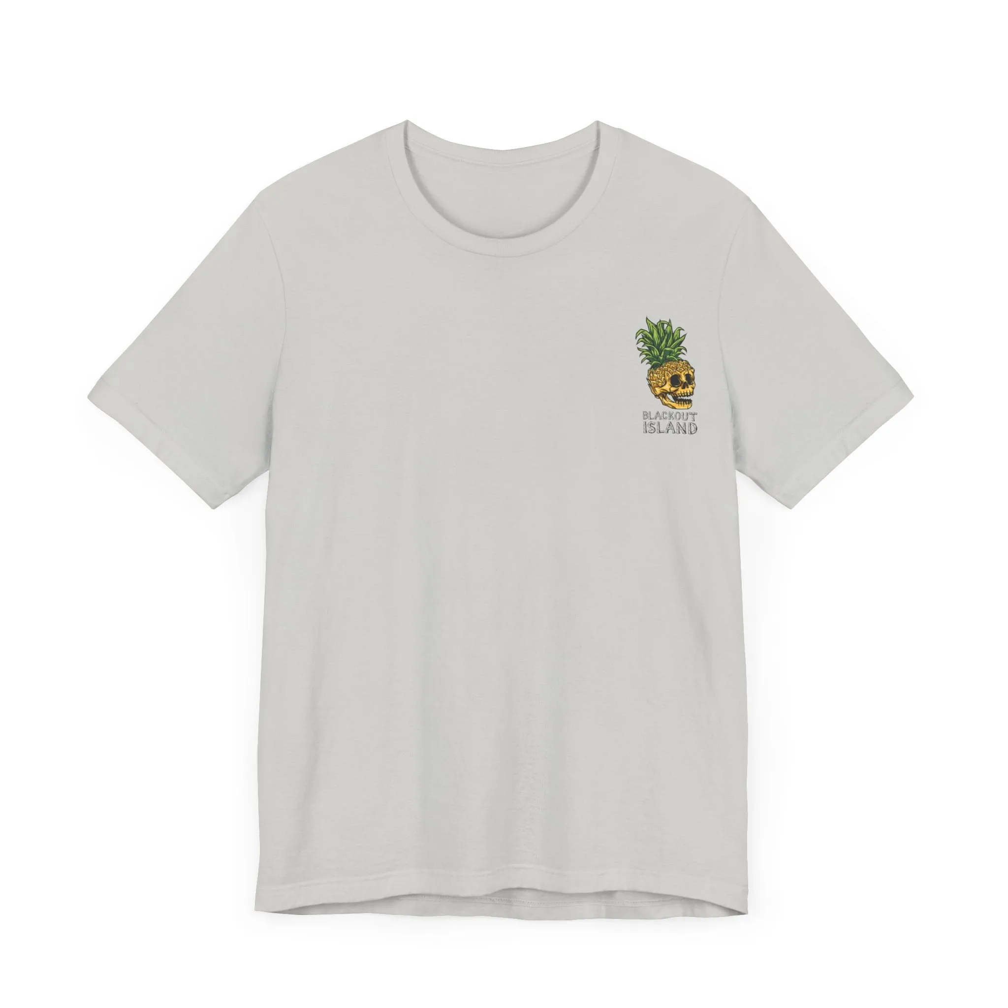 Pineapple Skull T-Shirt Short Sleeve Shirt