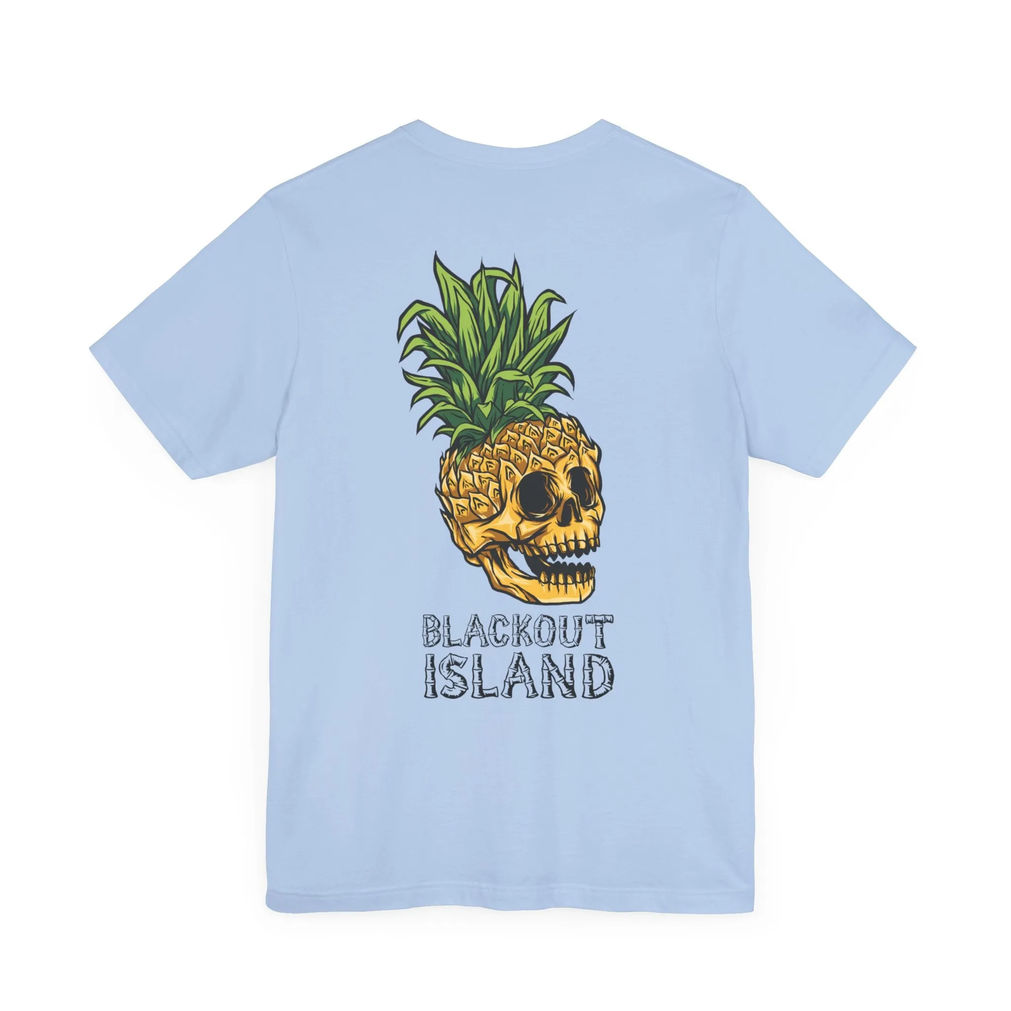 Pineapple Skull T-Shirt Short Sleeve Shirt