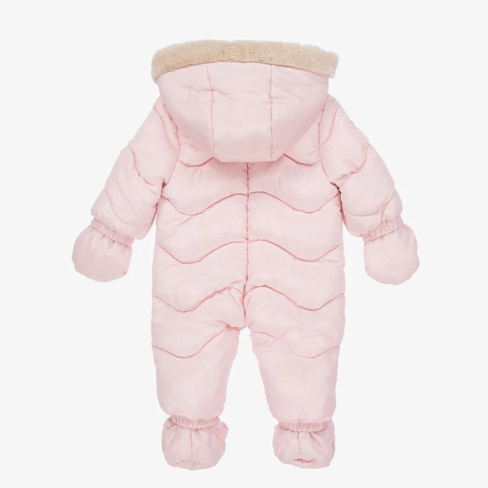Pink Baby Snowsuit