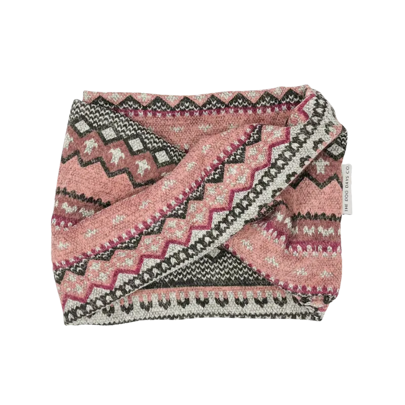 Pink Icelandic Pup Scarf