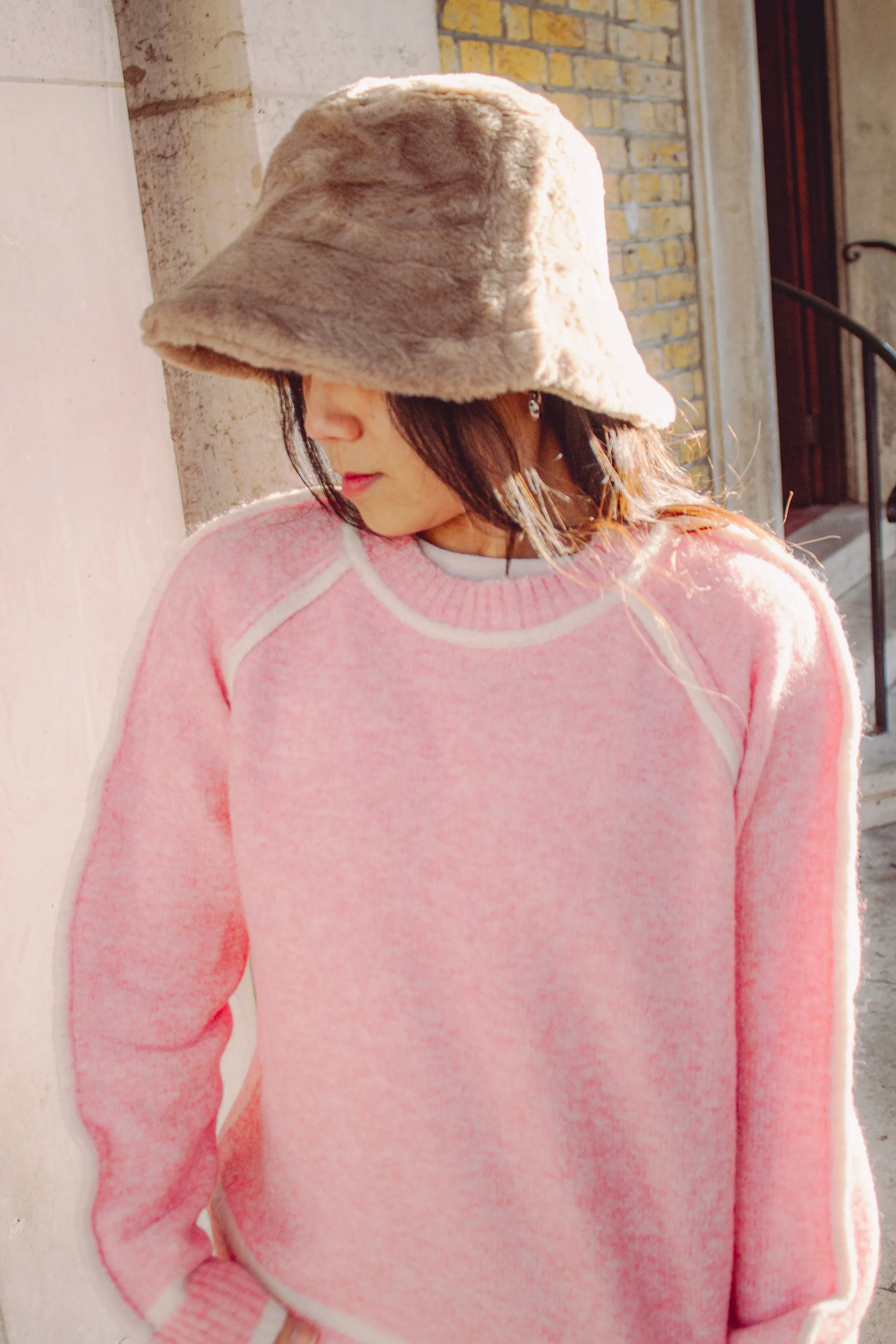 Piped Detail Knit Jumper
