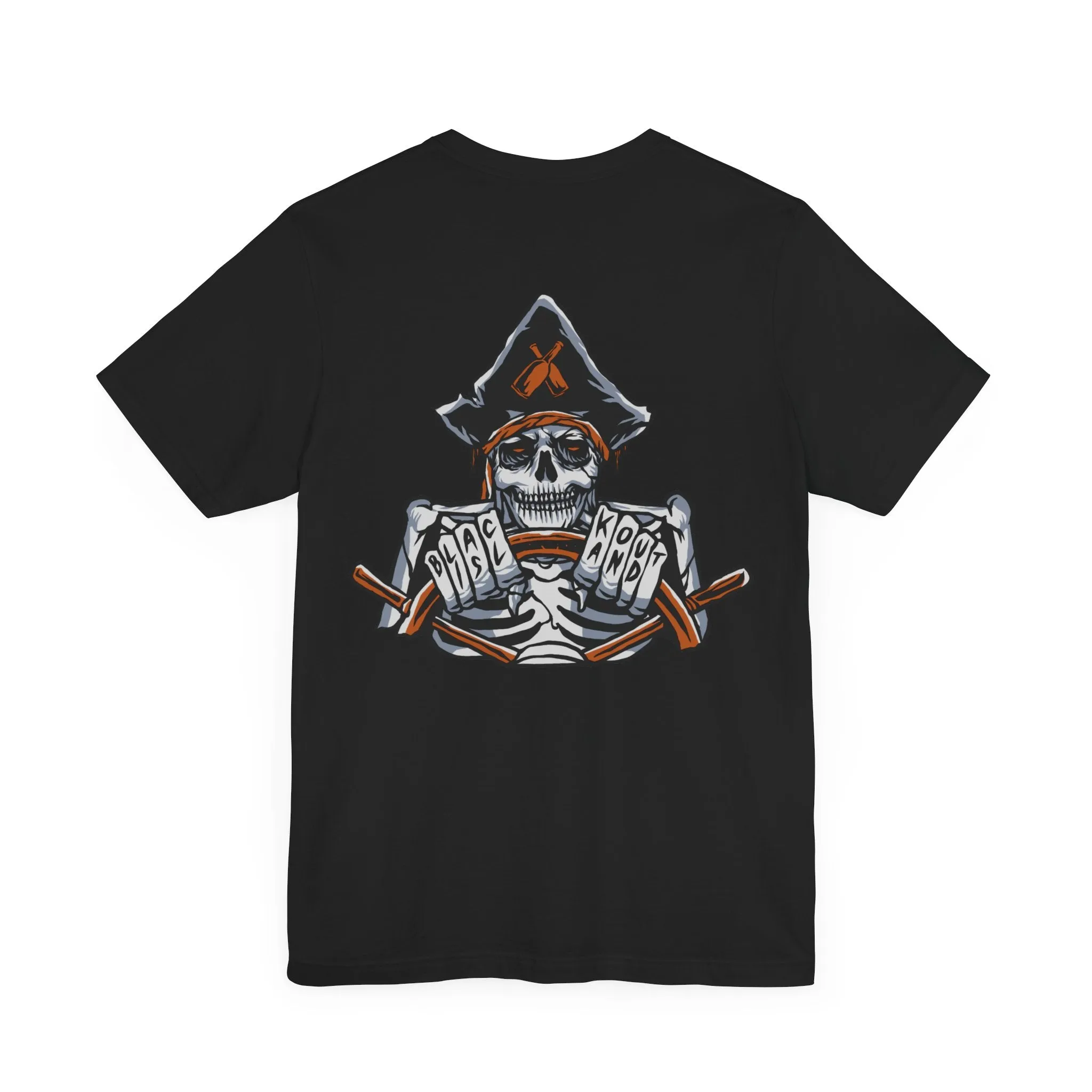 Pirate Captain Kunkle Tattoos T-Shirt Short Sleeve Shirt