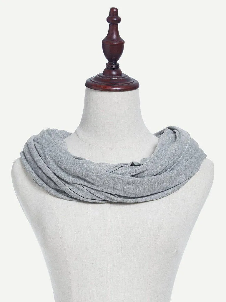 Plain Infinity Scarf