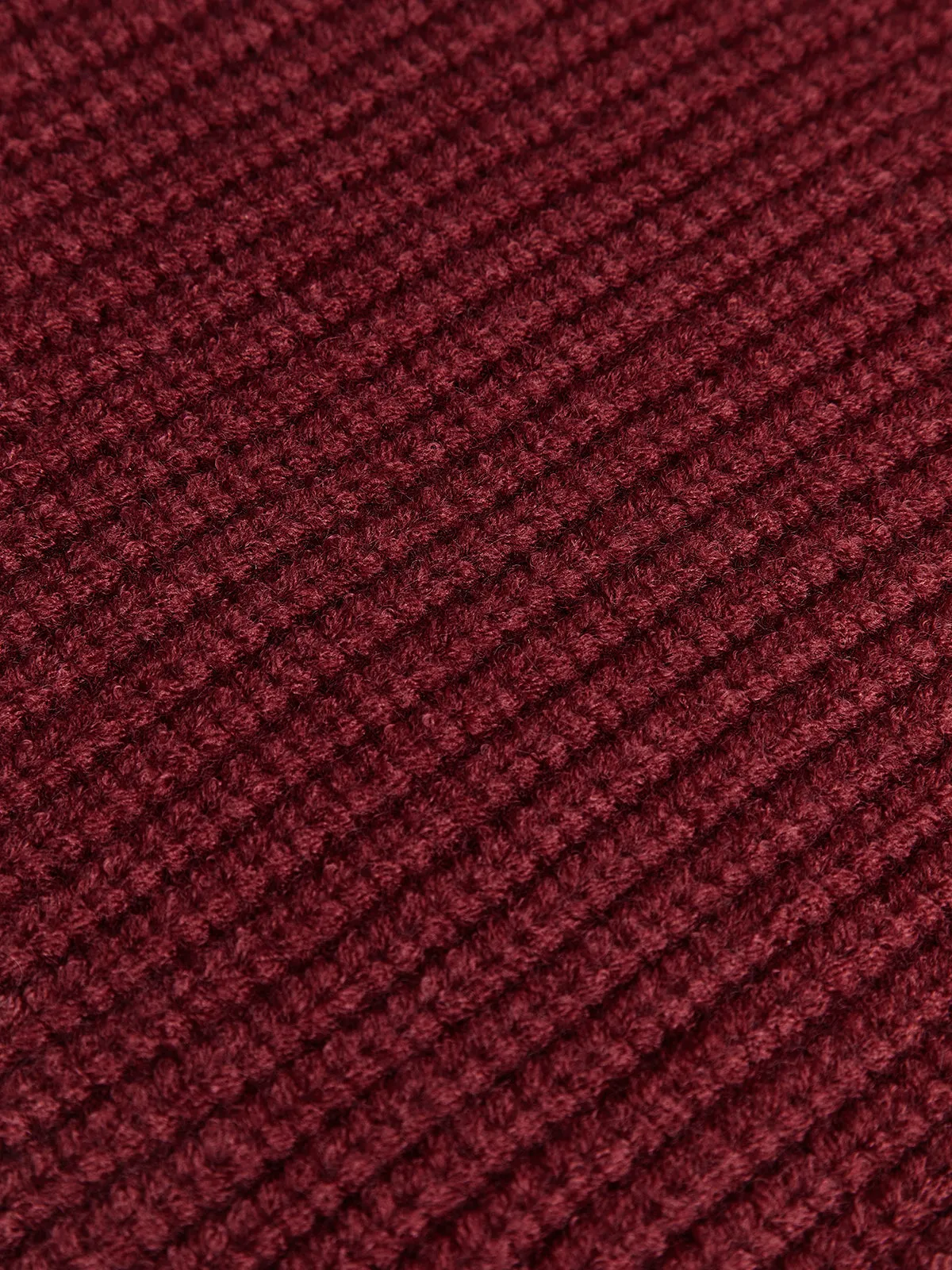 Plain Turtleneck Split Windproof Scarf