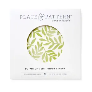 Plate & Pattern Parchment Plate Liners - (five variants)