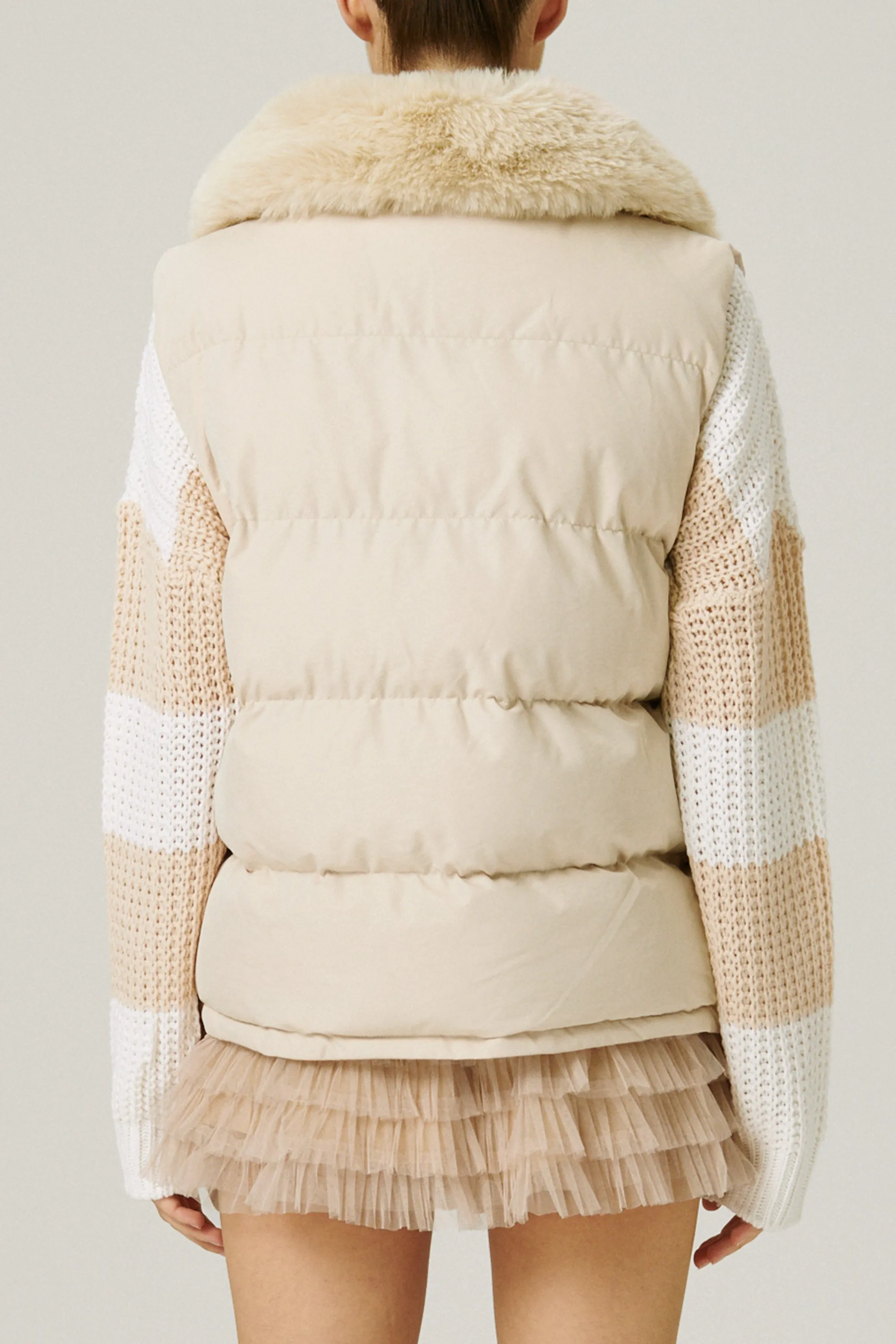 Polina Sleeveless Puffer Jacket