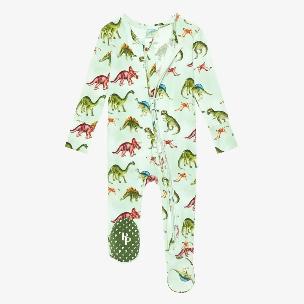 Posh Peanut Buddy-Footie Zippered One Piece
