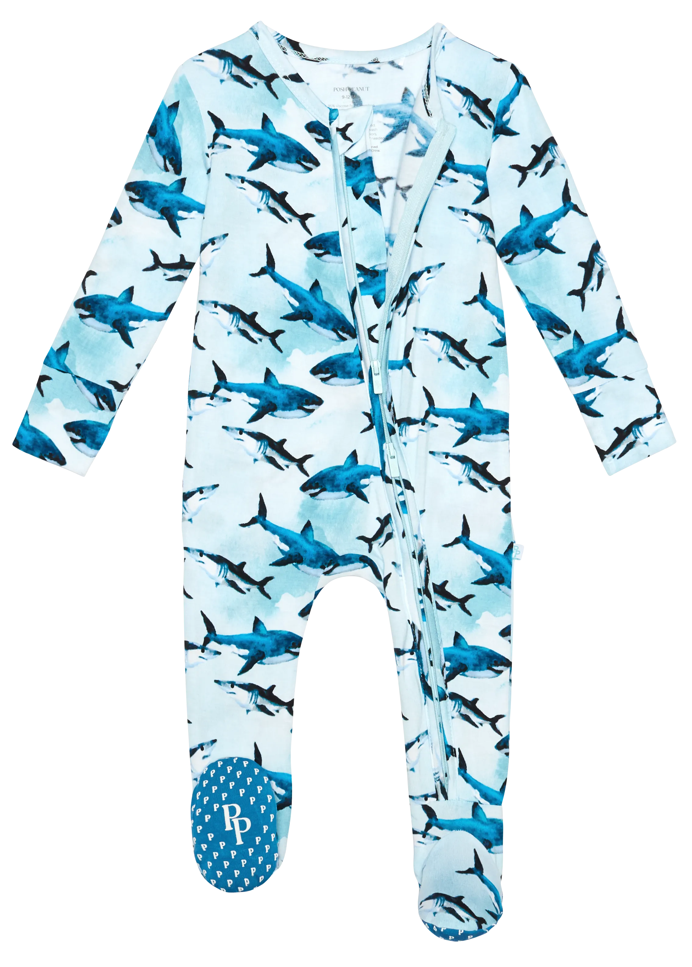 Posh Peanut Colton Zippered Footie
