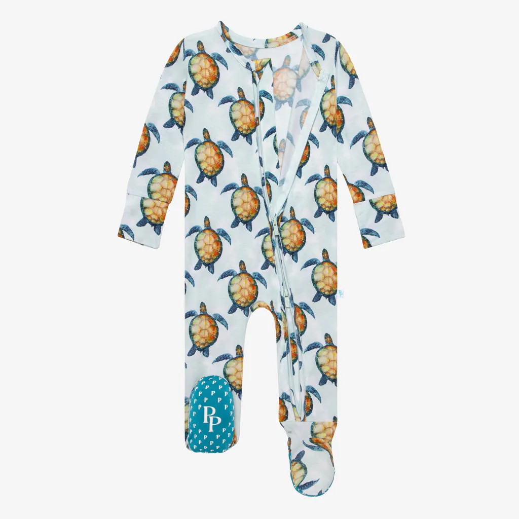 Posh Peanut Cruz Zippered Footie