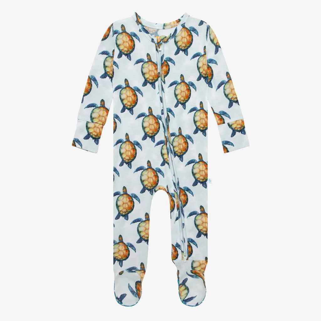 Posh Peanut Cruz Zippered Footie