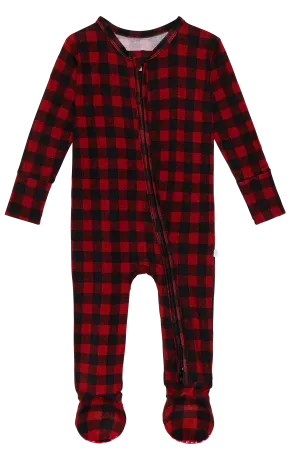 Posh Peanut Grayson Zippered Footie