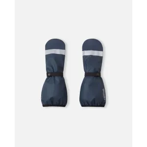 Puro Waterproof Rain Mittens with Lining - Navy