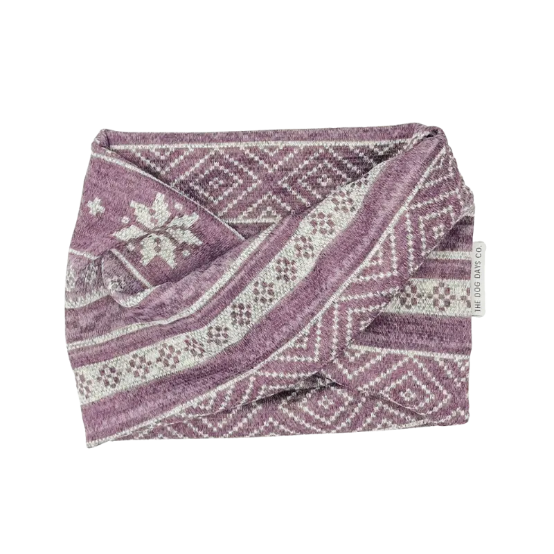 Purple Icelandic Pup Scarf