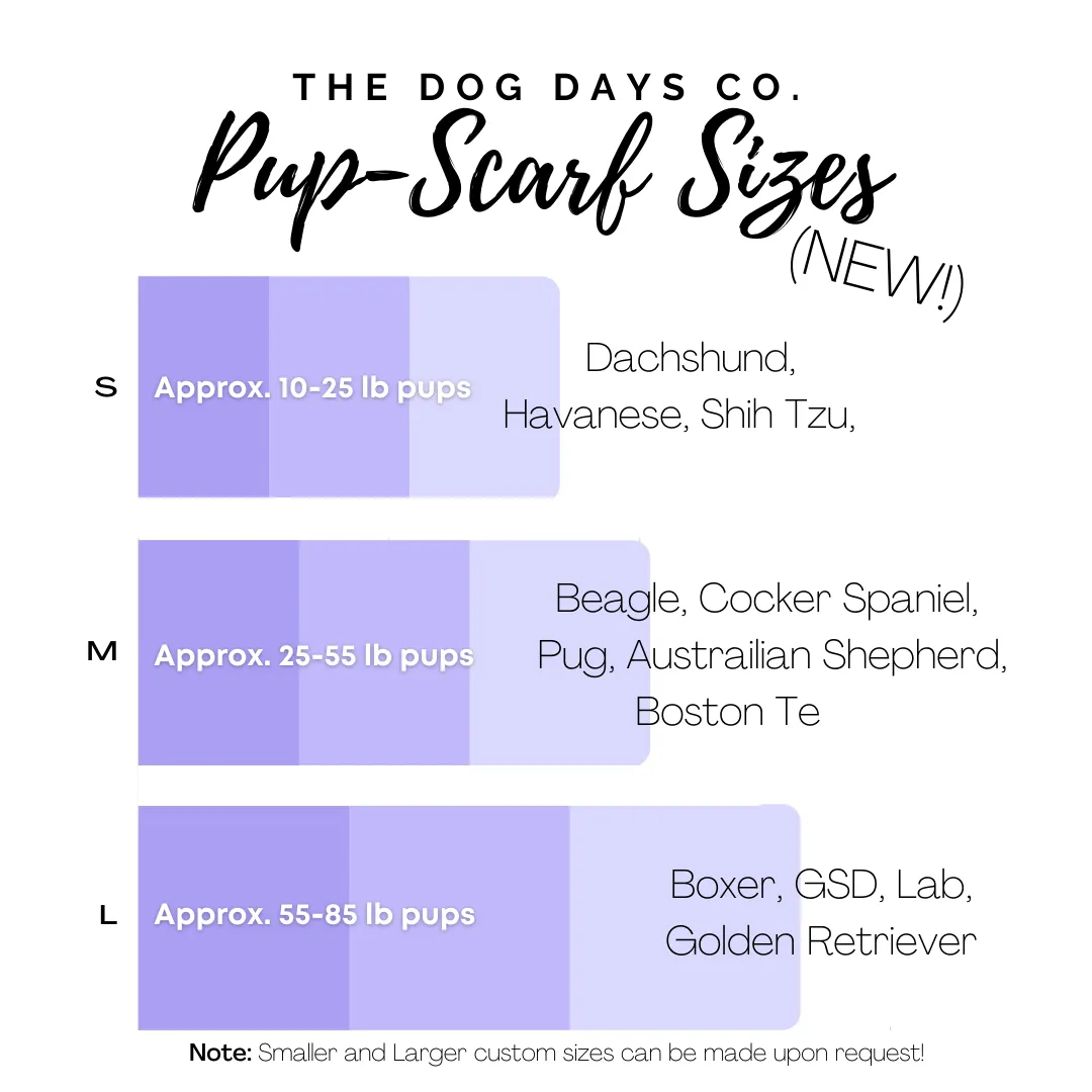 Purple Icelandic Pup Scarf