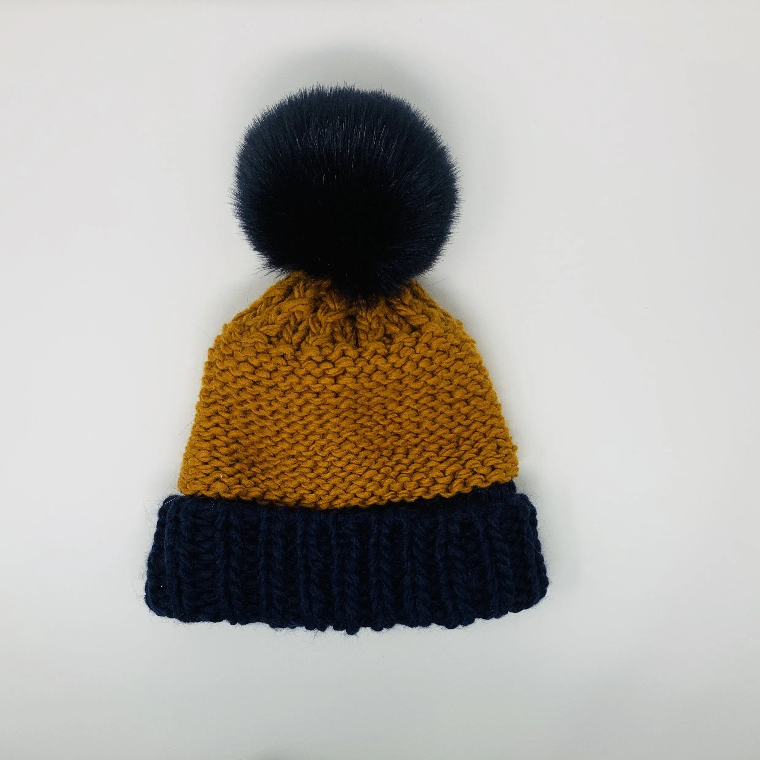 Quartz Handmade Knit Faux Fur