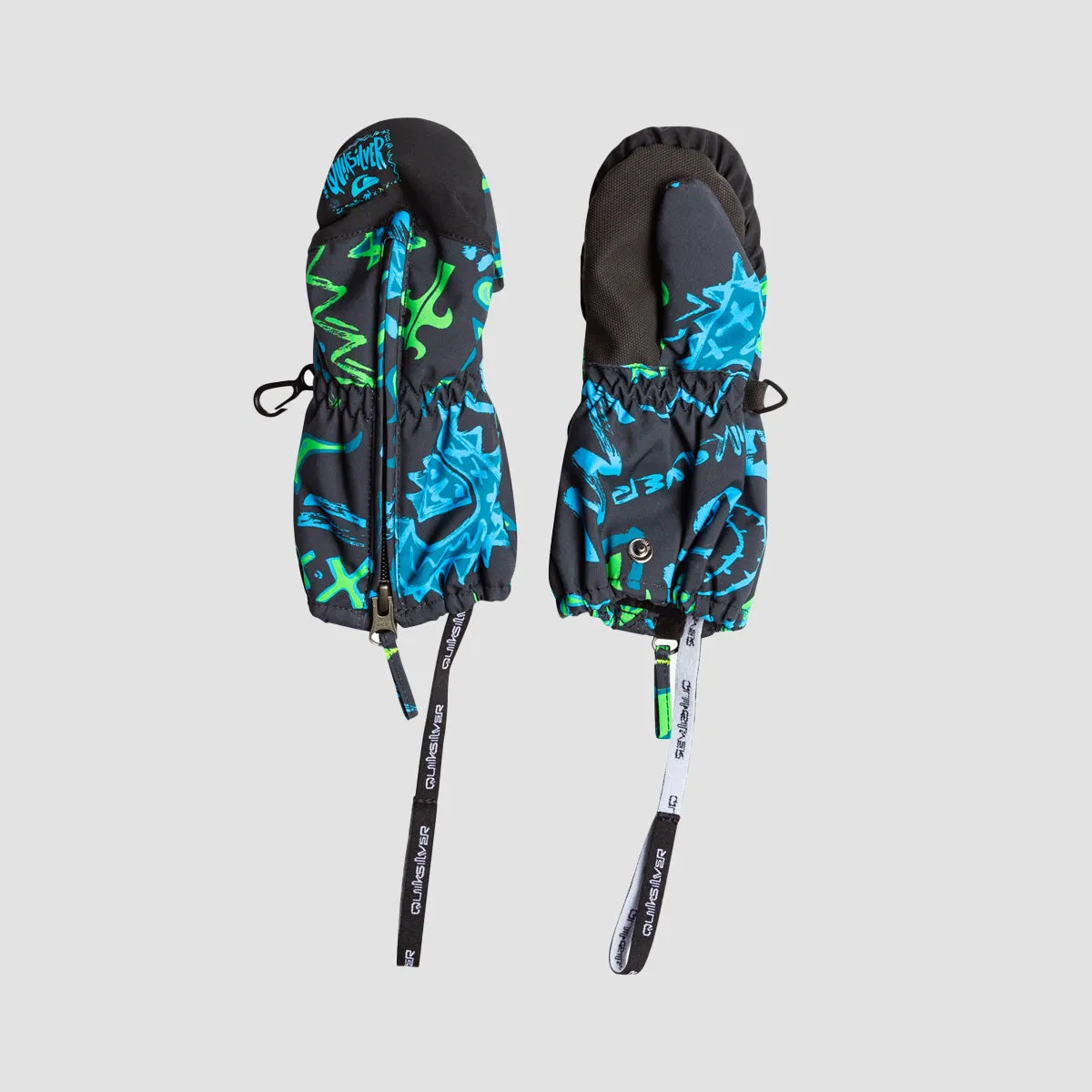 Quiksilver Indie Snow Mitts 2-7 Years Tattoo Heritage True Black - Kids