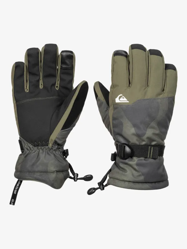 Quiksilver Mens Mission Insulated Snowboard/Ski Gloves