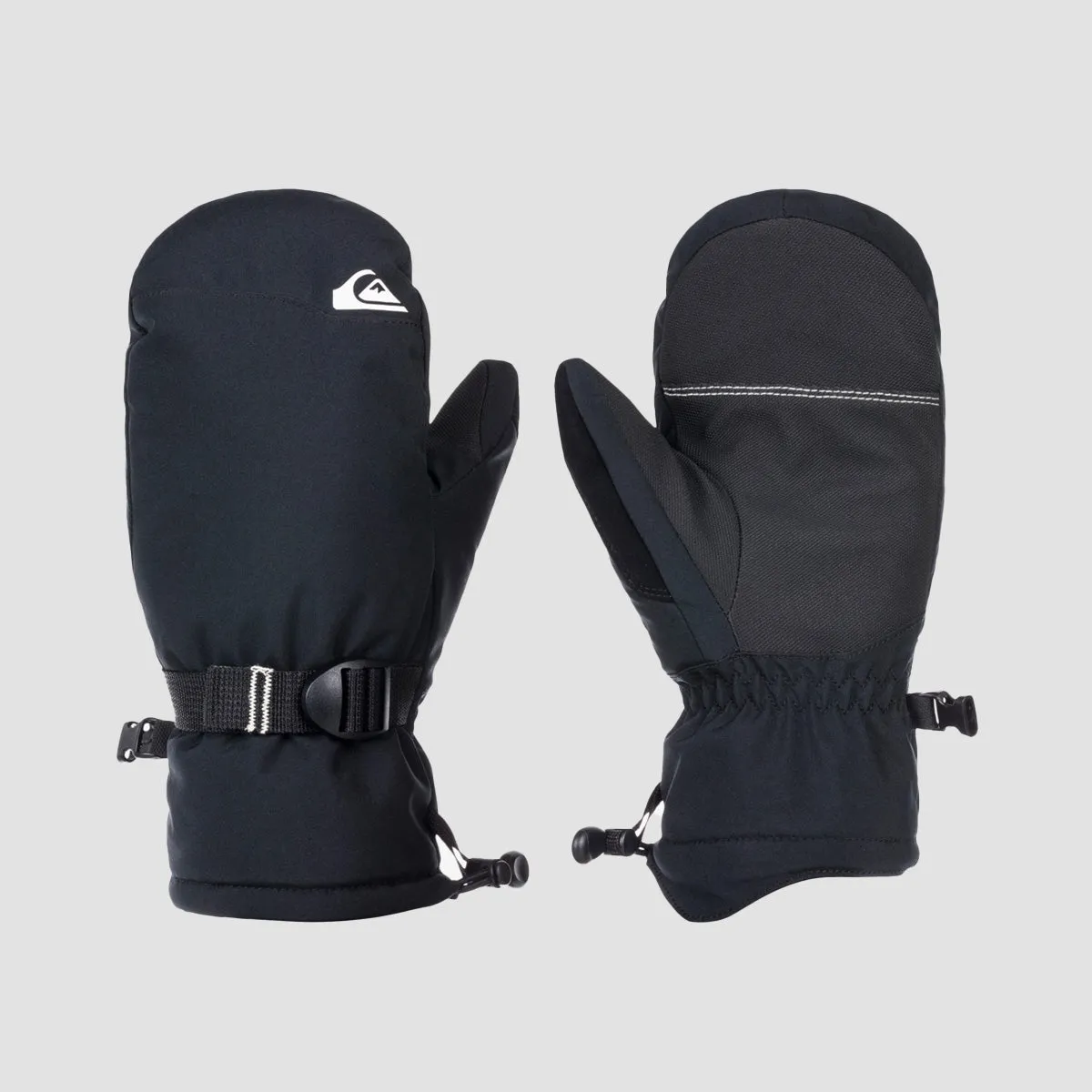 Quiksilver Mission Snow MItts 8-16 Years True Black - Kids